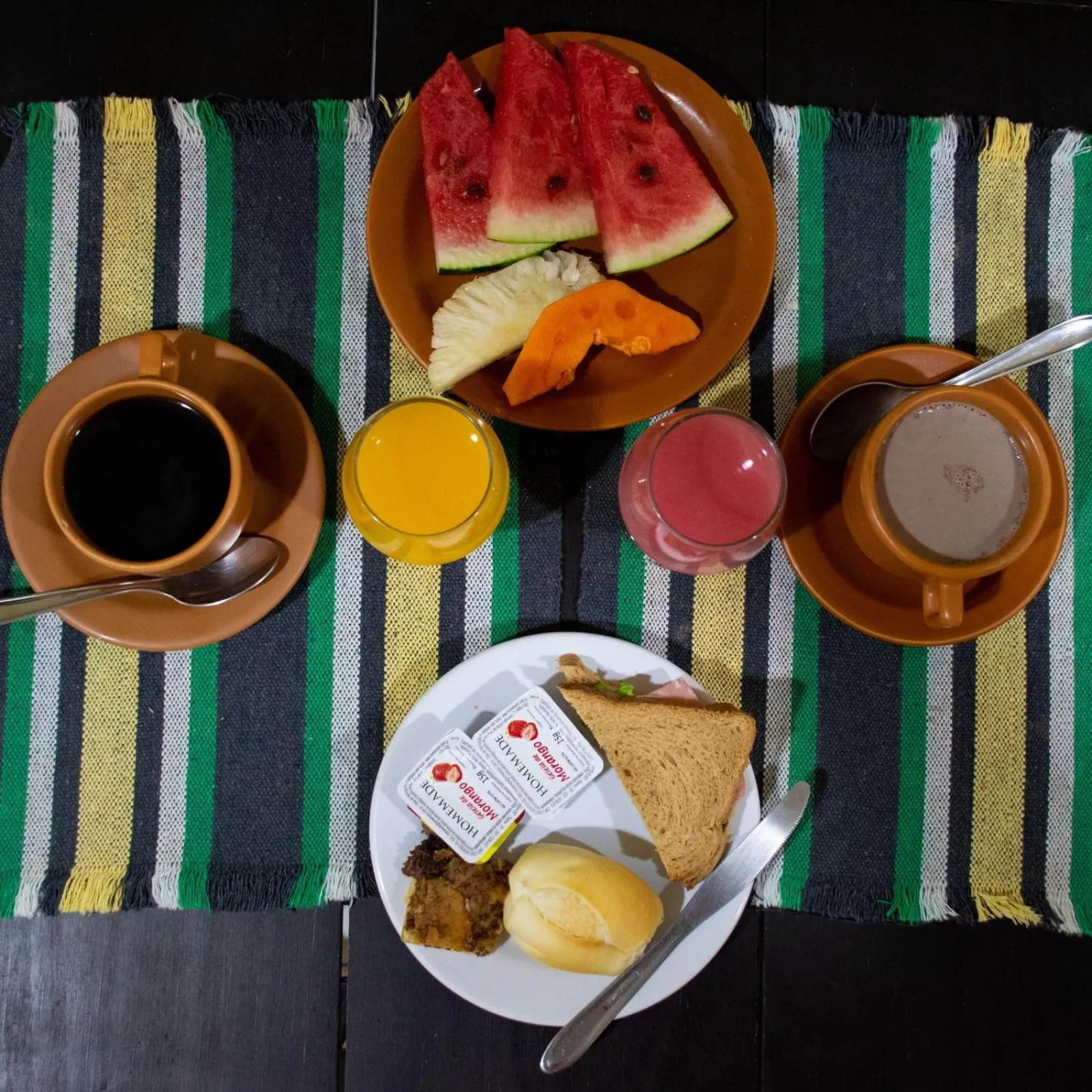 Food and drinks in Pousada vila bela
