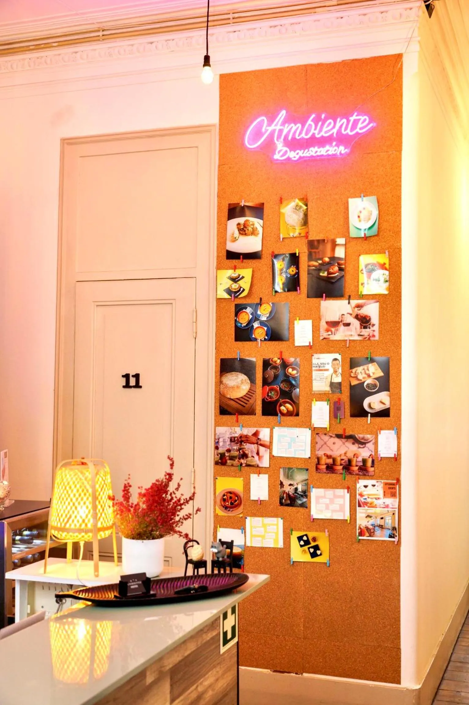 Lobby or reception in Ambiente Hostel