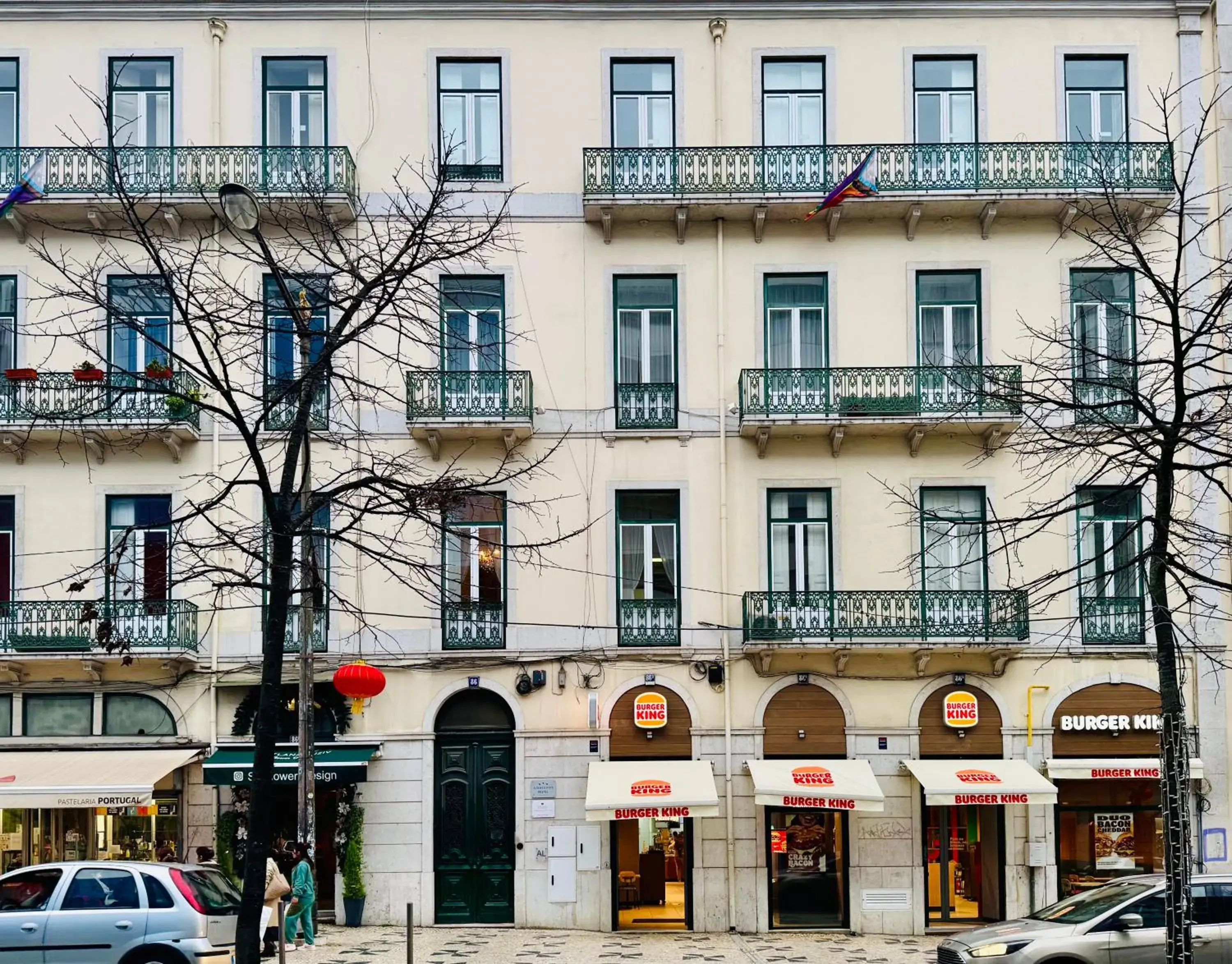 Property building in Ambiente Hostel Property building in Ambiente Hostel