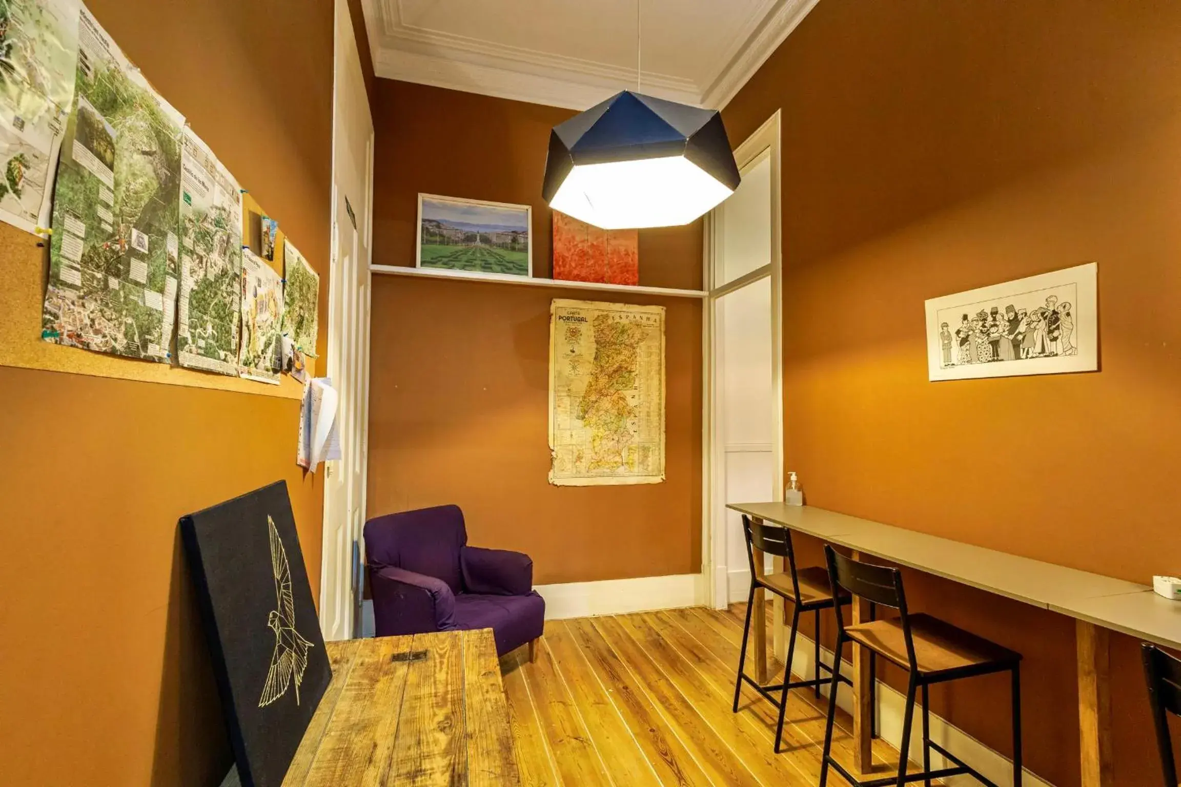 Living room in Ambiente Hostel Living room in Ambiente Hostel