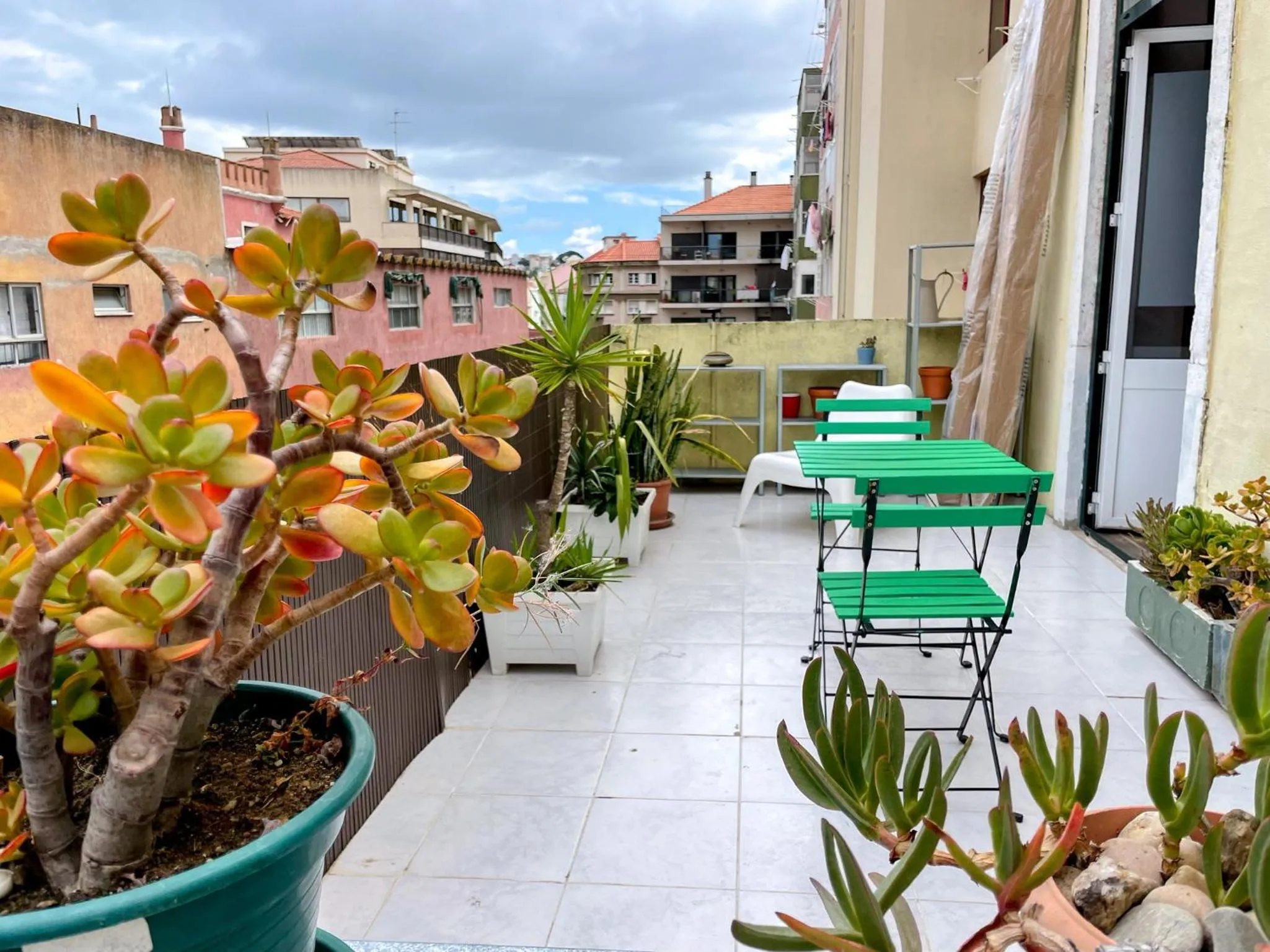 Balcony/Terrace in Ambiente Hostel