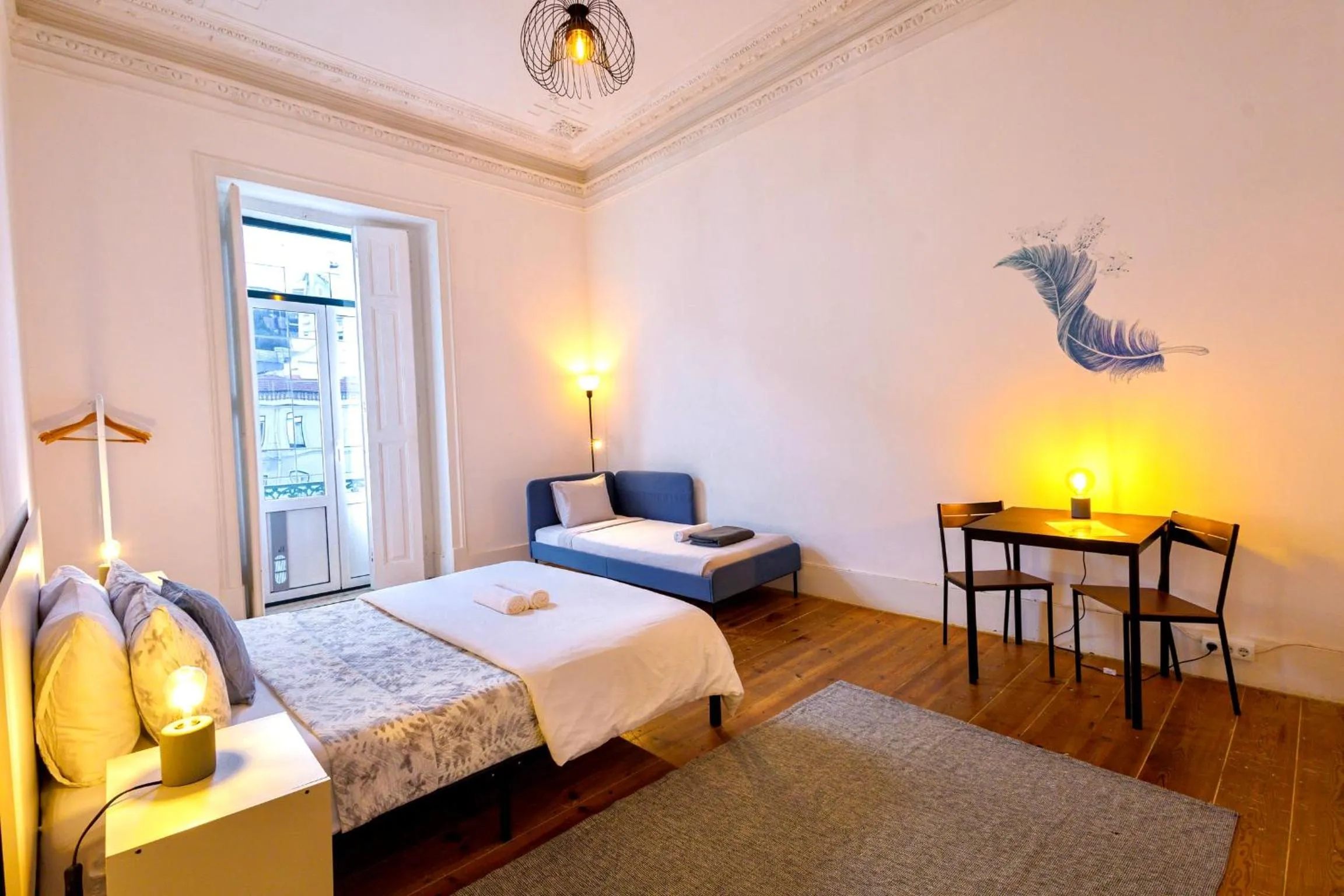 Bedroom, Bed in Ambiente Hostel