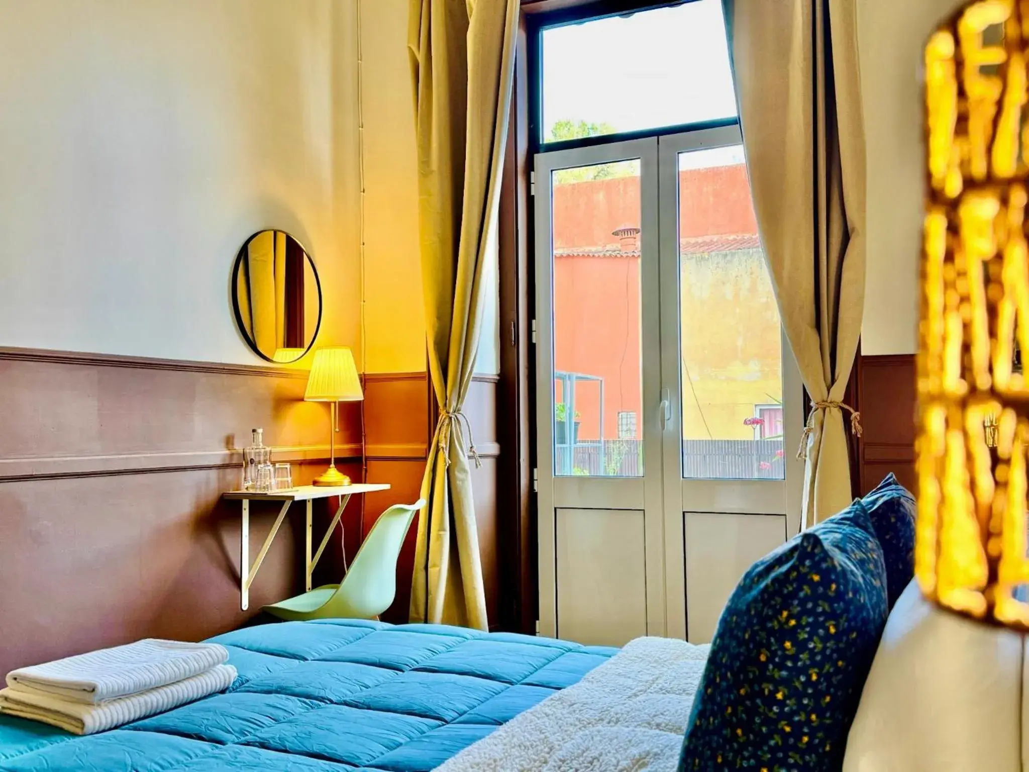 Decorative detail, Bed in Ambiente Hostel Decorative detail, Bed in Ambiente Hostel