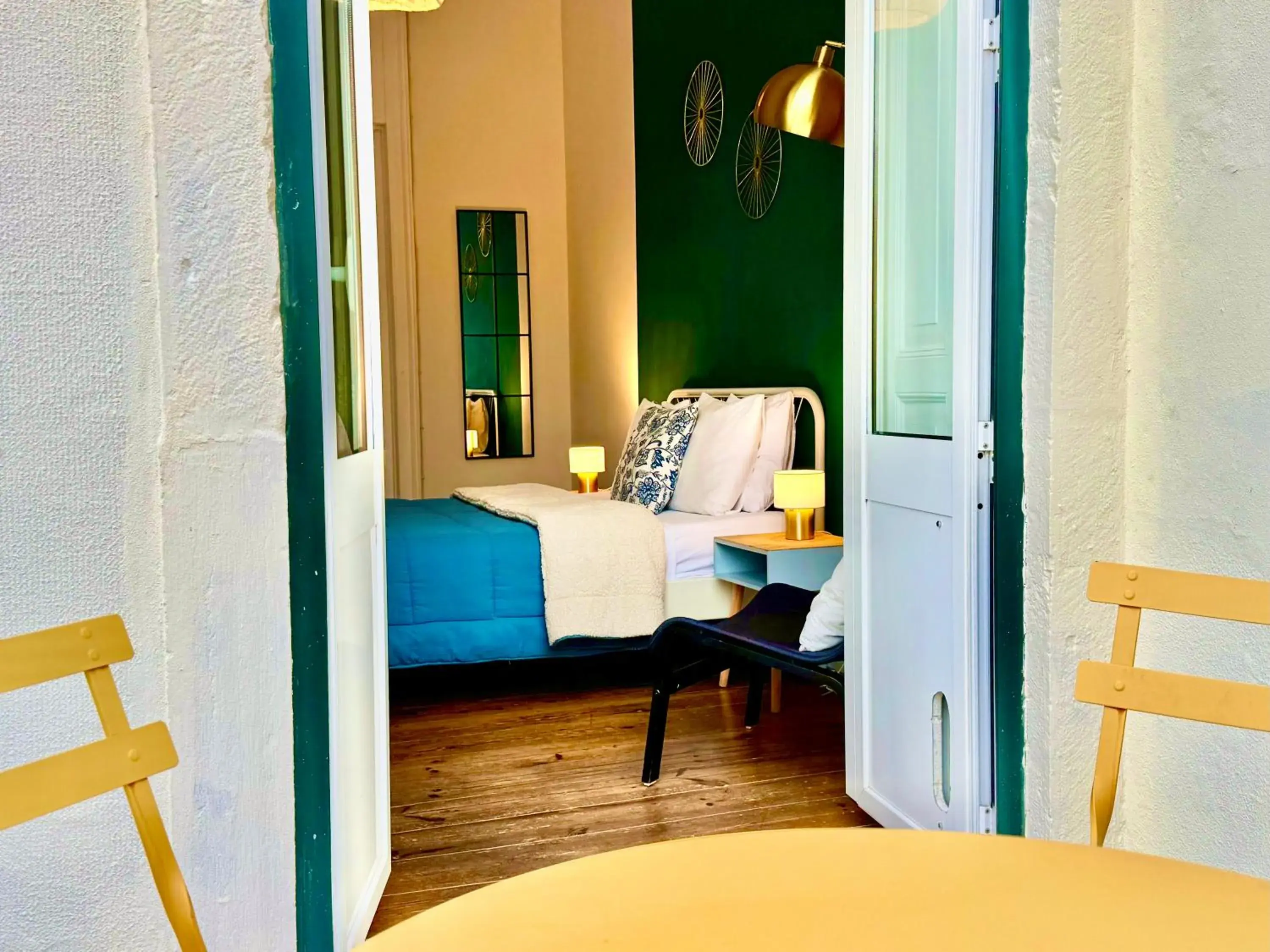 Balcony/Terrace, Bed in Ambiente Hostel Balcony/Terrace, Bed in Ambiente Hostel