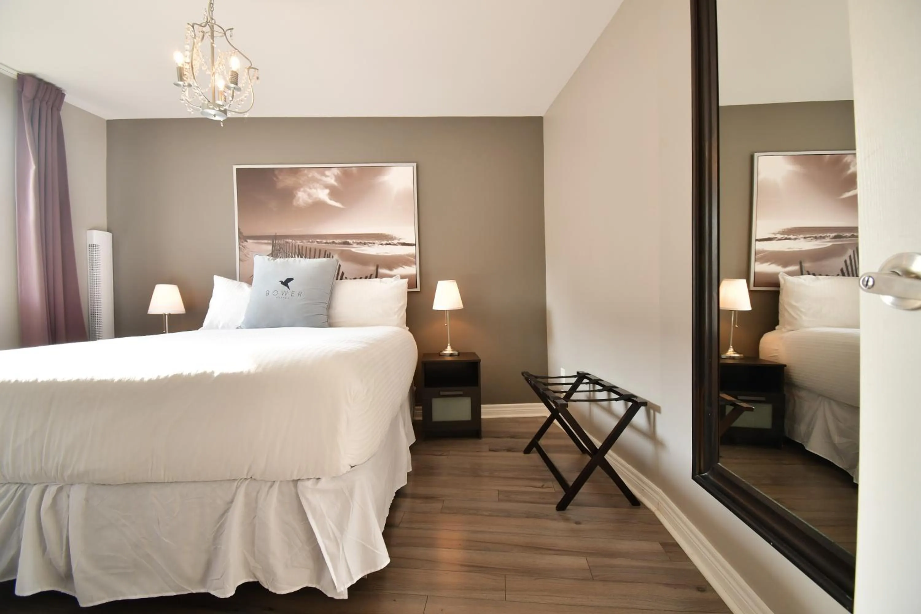 Bed in Lester Lofts by Bower Boutique Hotels