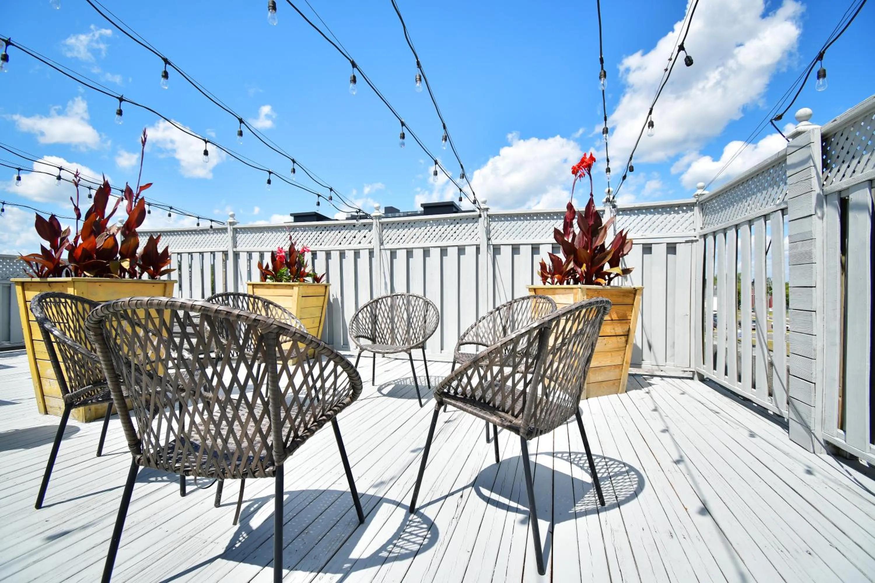 Patio in Lester Lofts by Bower Boutique Hotels