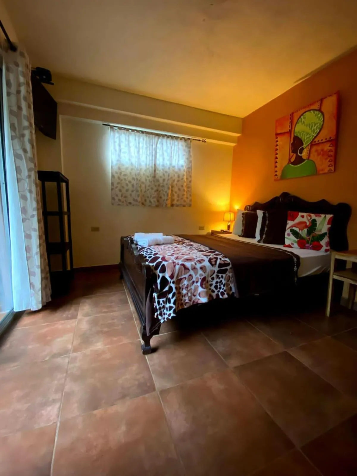 Bed in Hotel y Restaurante Mama Ines