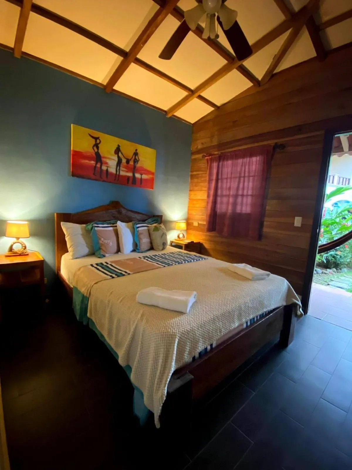 Bed in Hotel y Restaurante Mama Ines