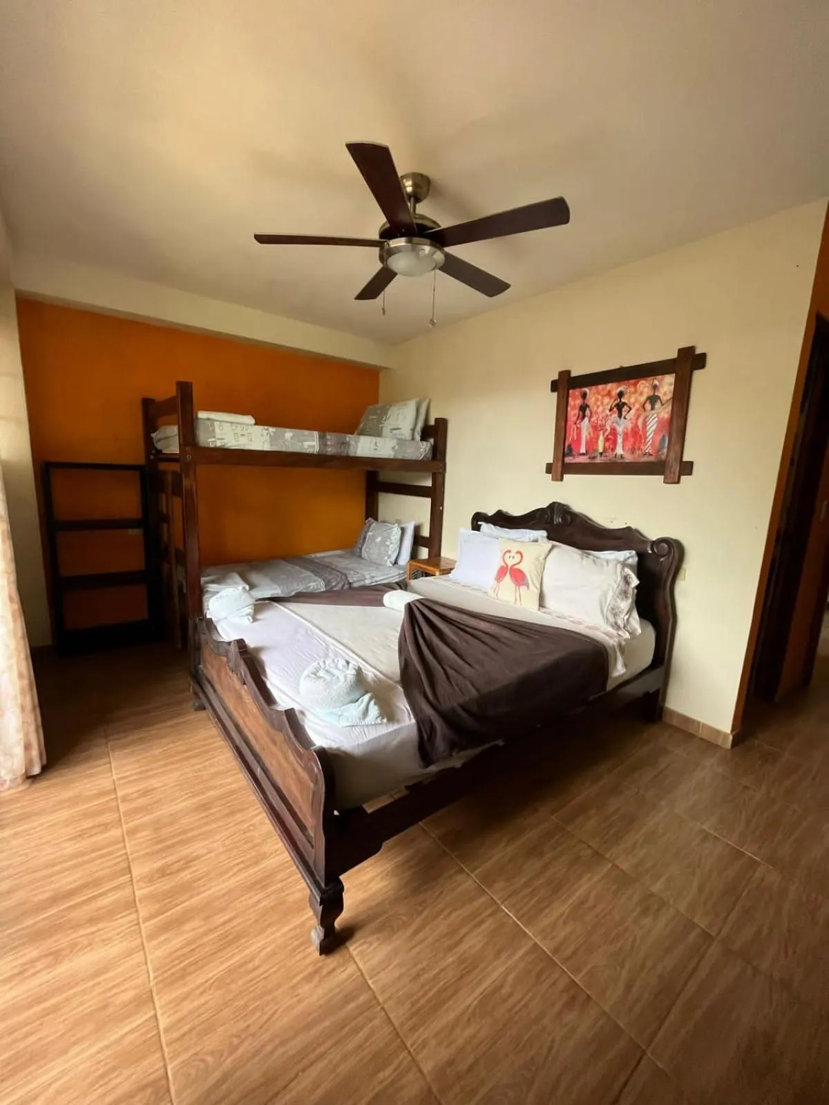 Bed in Hotel y Restaurante Mama Ines