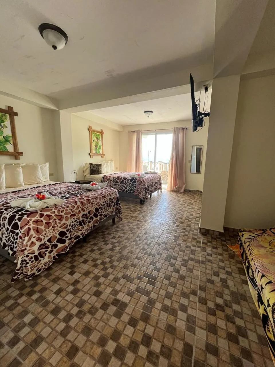 Bed in Hotel y Restaurante Mama Ines