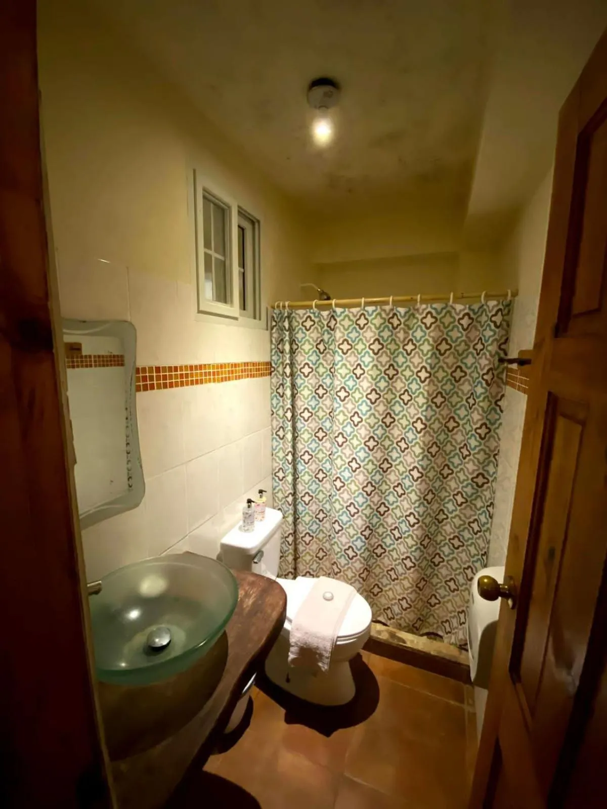 Shower in Hotel y Restaurante Mama Ines