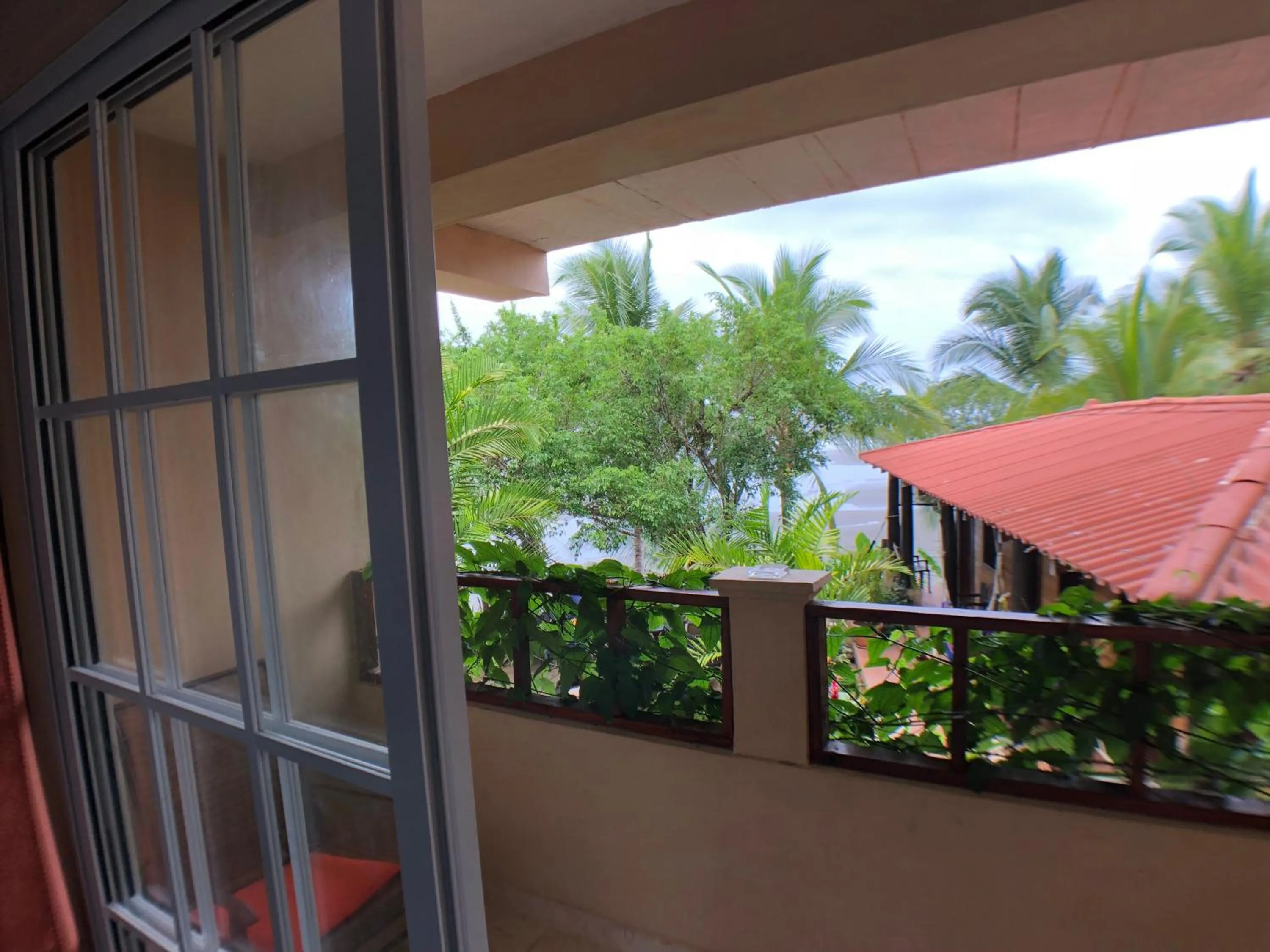 Balcony/Terrace in Hotel y Restaurante Mama Ines
