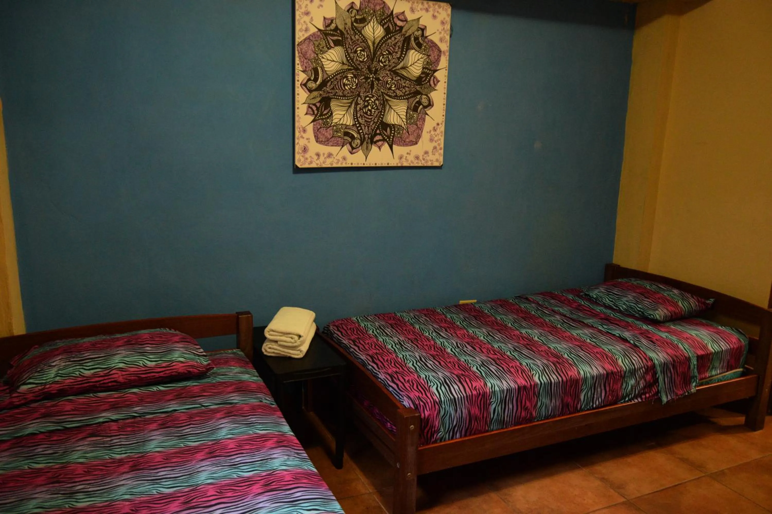 Bed in Hotel y Restaurante Mama Ines