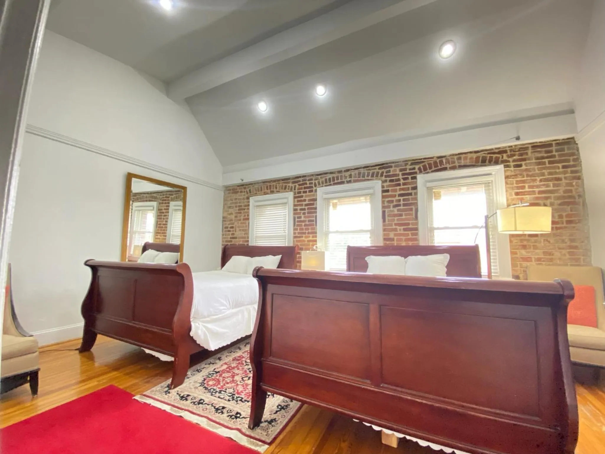 Bedroom, Bed in Good Night Sleep 1Bdrm 2 Queen Beds