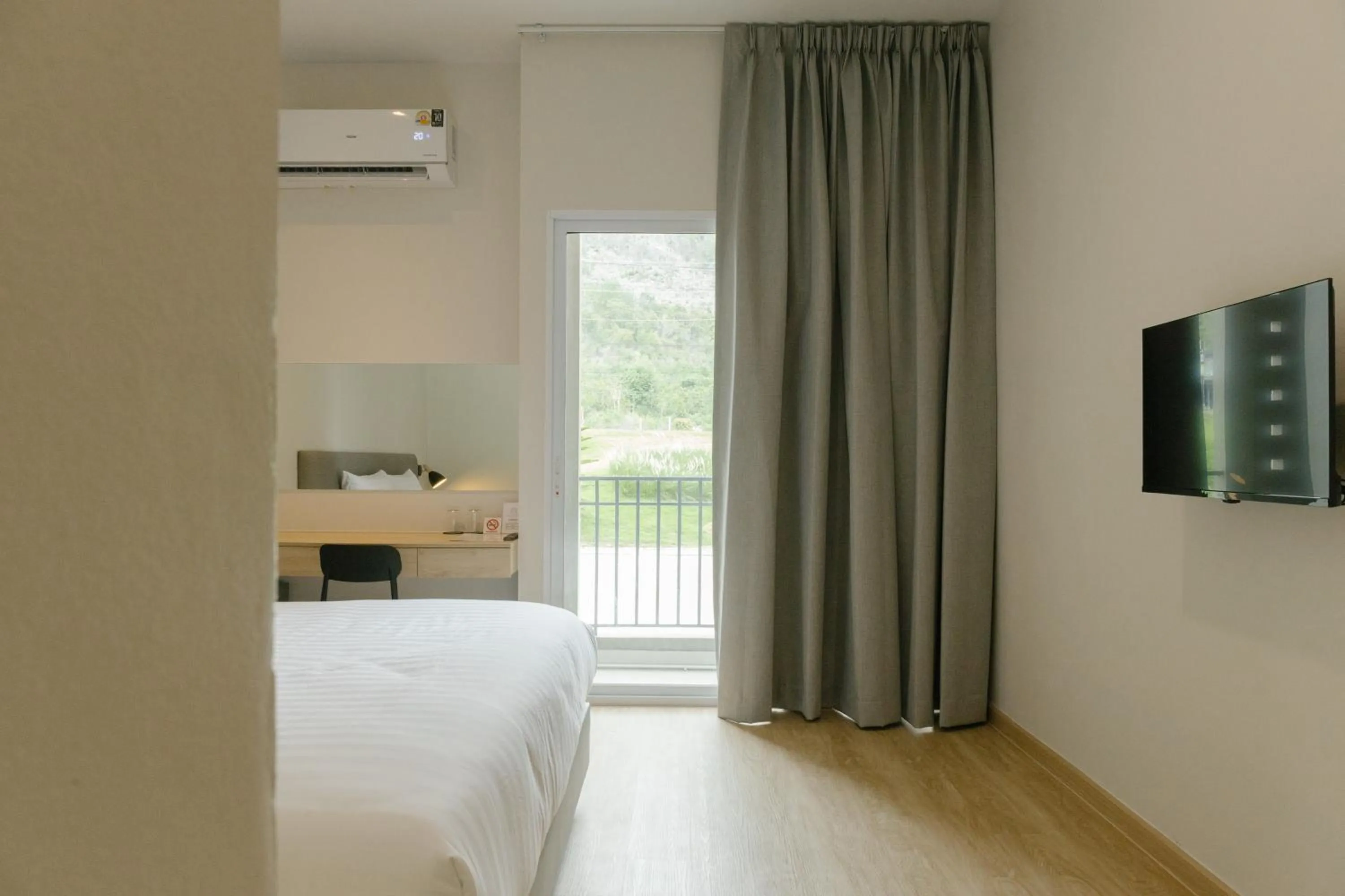 Bed in My Hotel Kanchanaburi