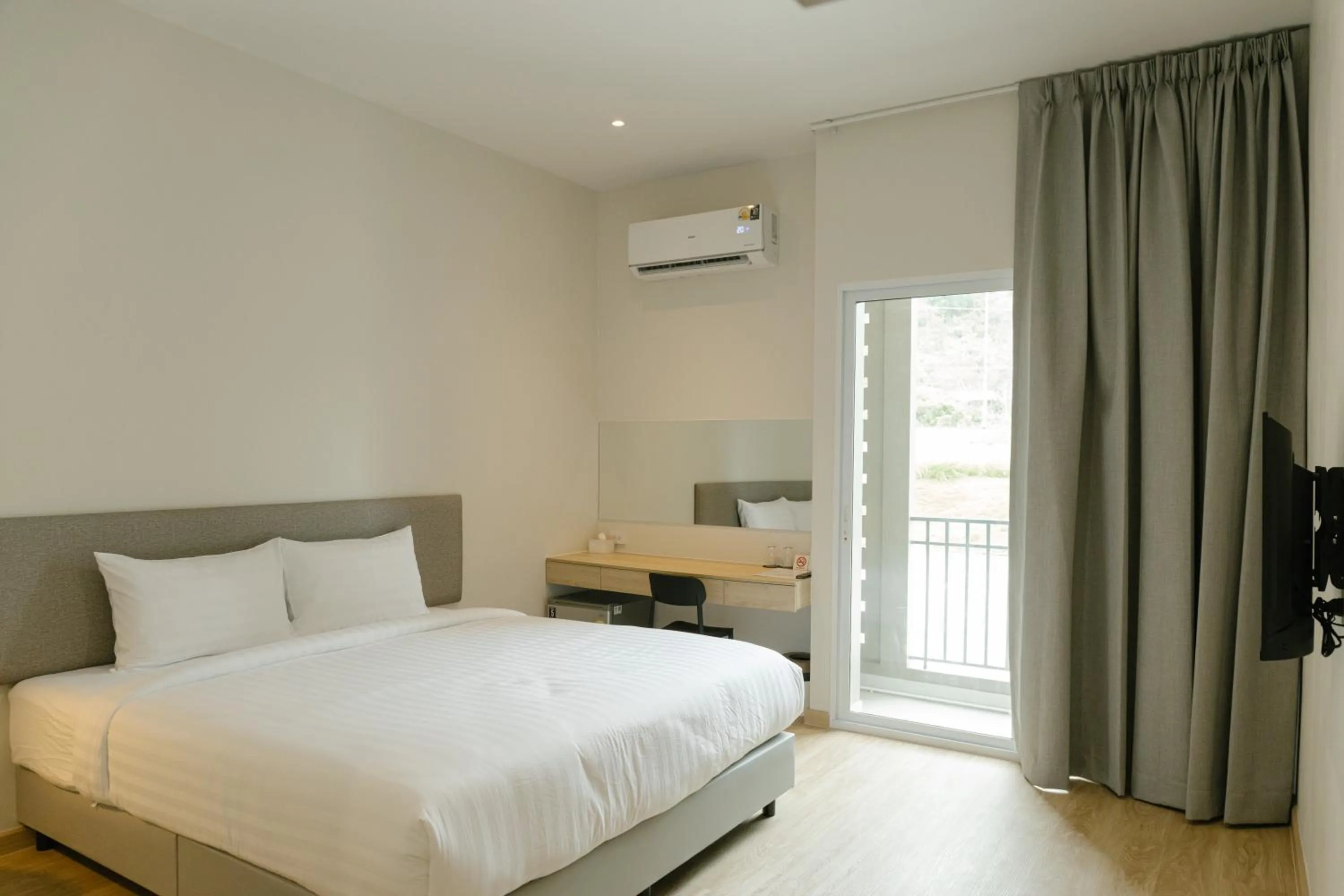 Bed in My Hotel Kanchanaburi