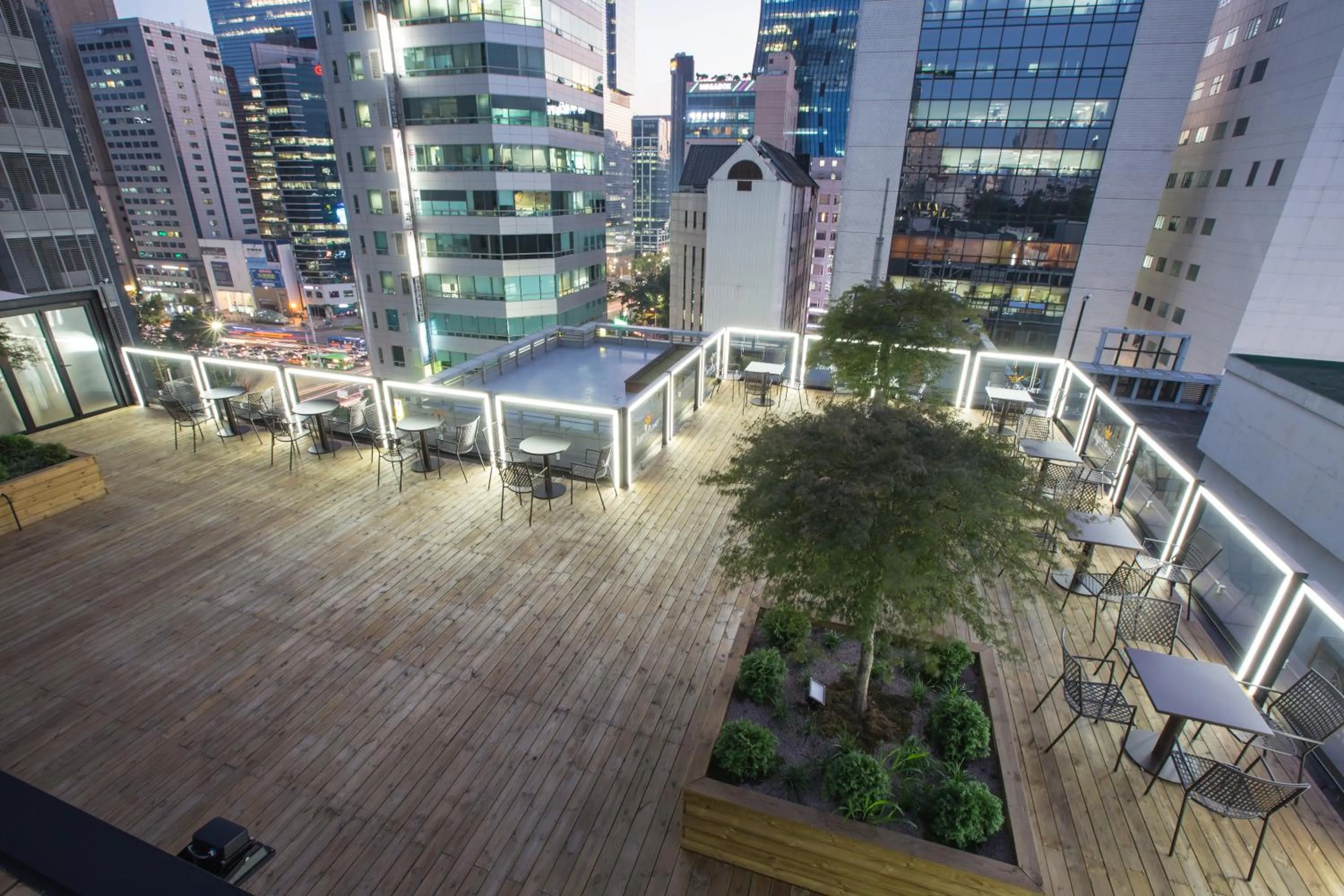 City view in Jerry's Planet