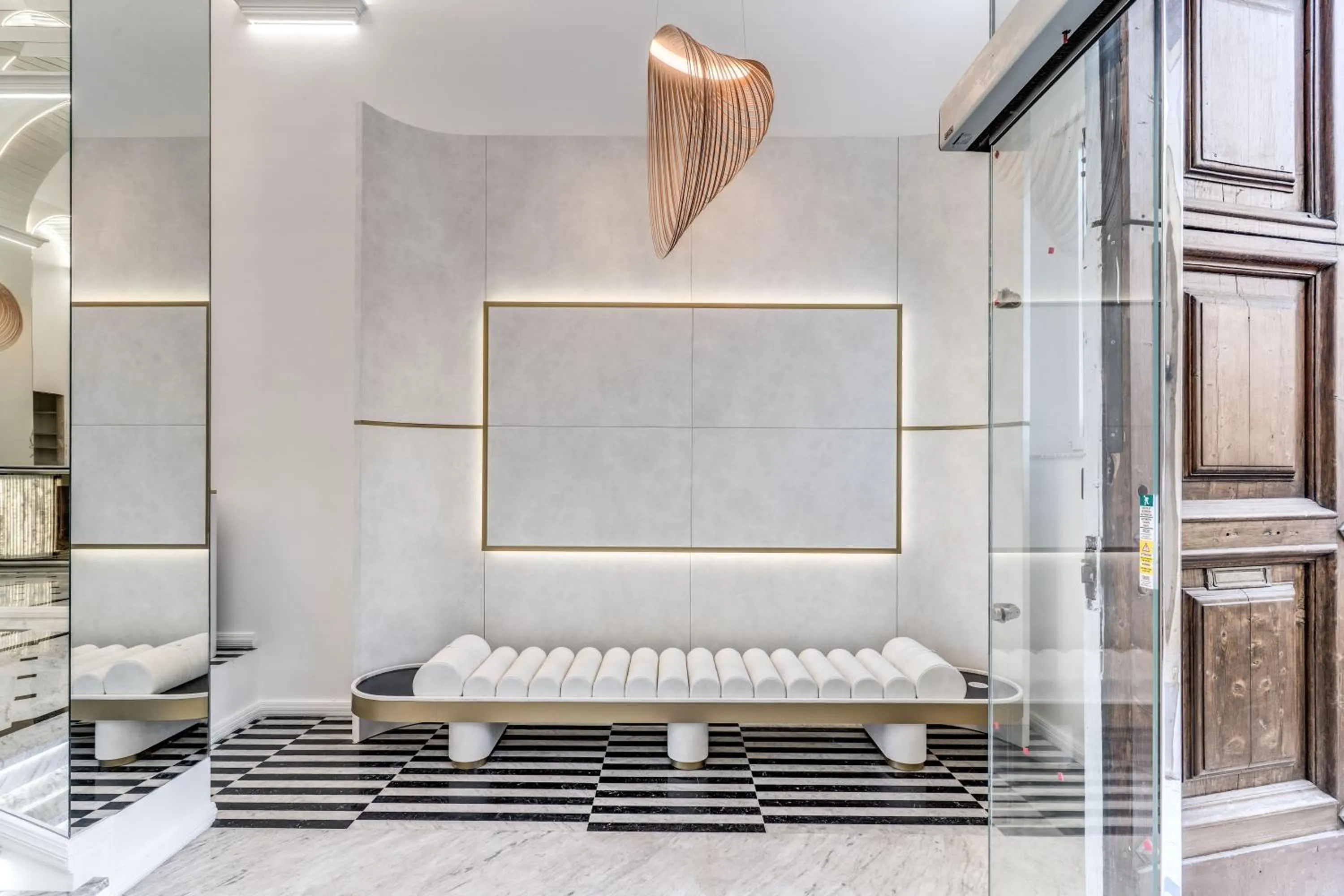 Lobby or reception, Bed in The Spotlight Boutique Hotel