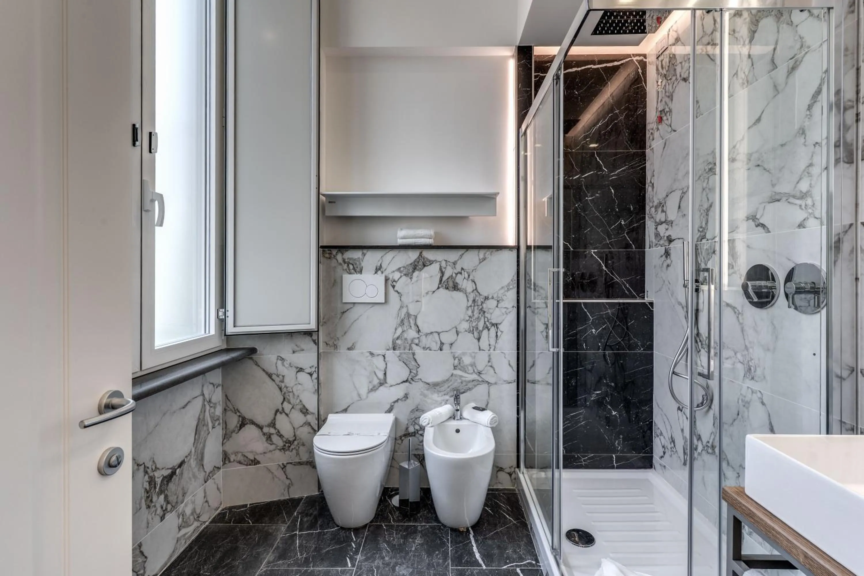 Shower in The Spotlight Boutique Hotel
