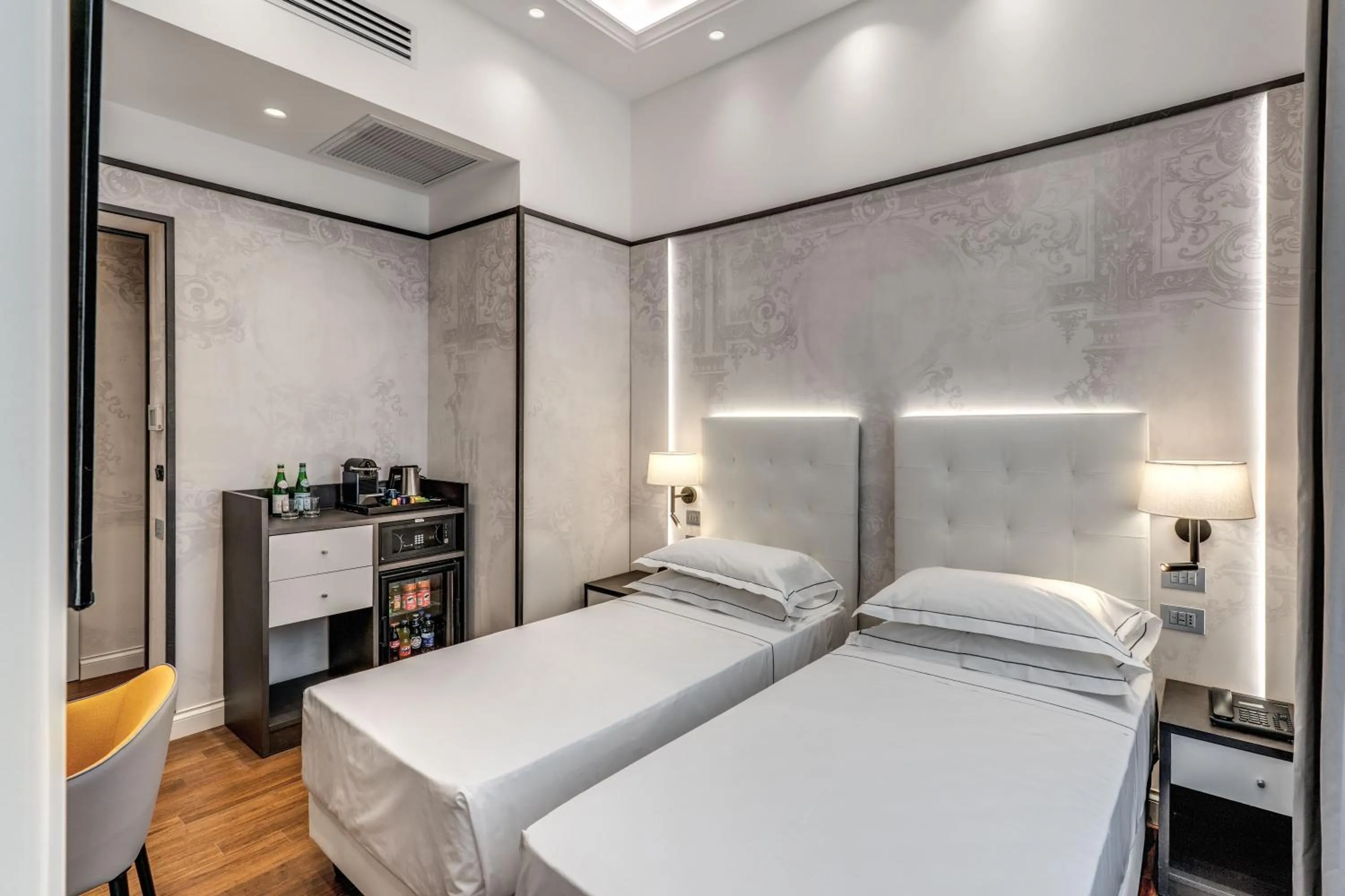 Bed in The Spotlight Boutique Hotel