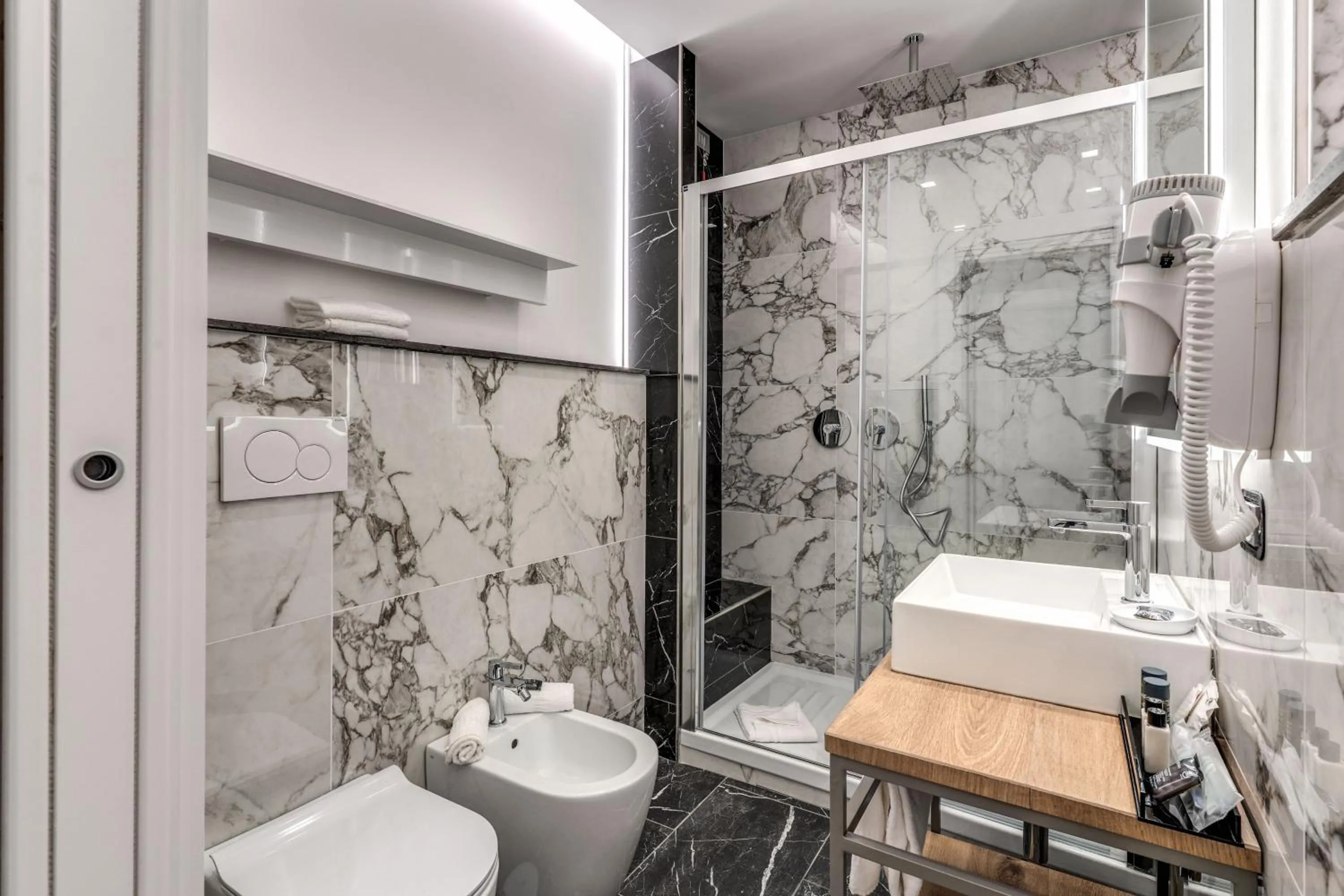 Shower in The Spotlight Boutique Hotel