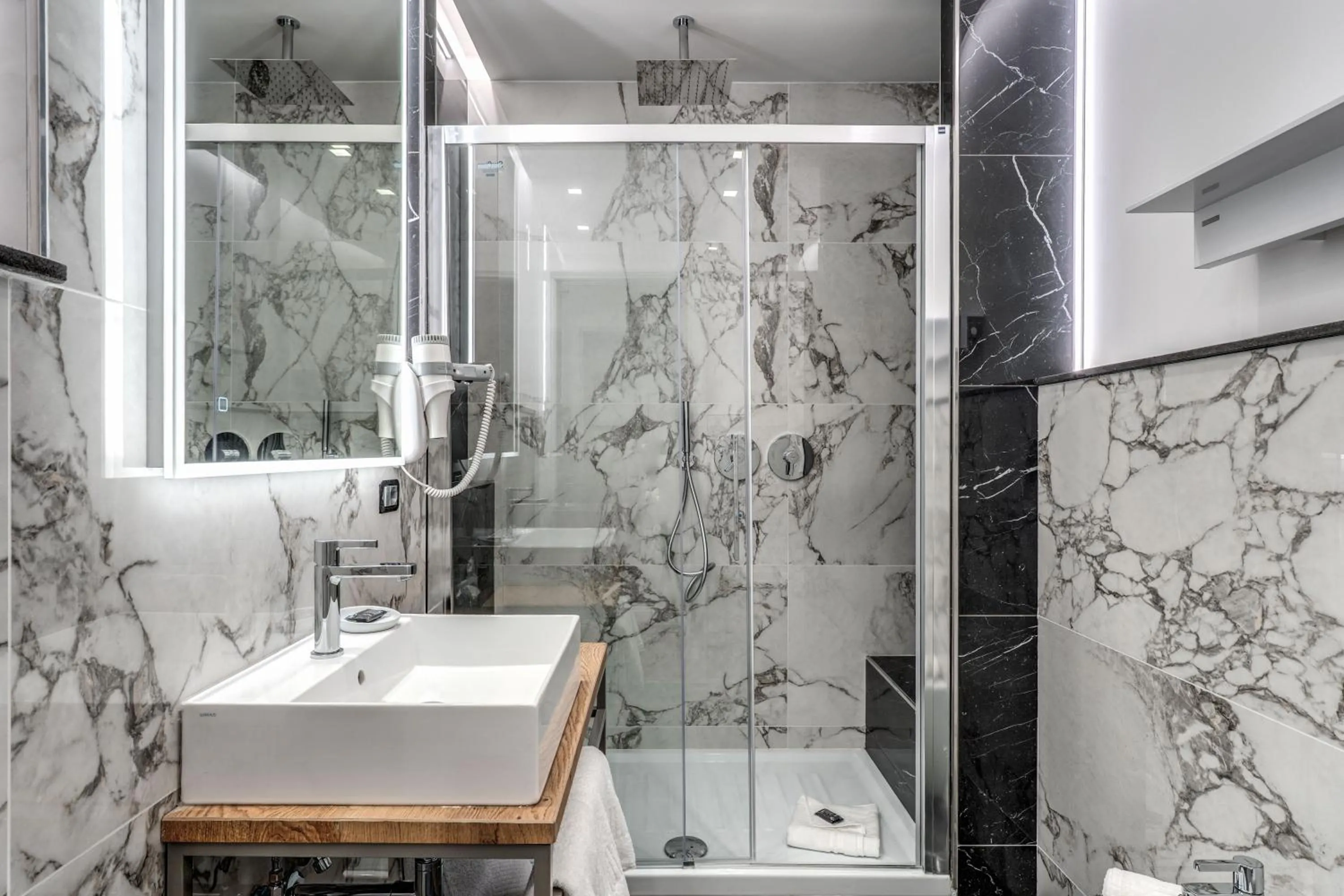 Shower in The Spotlight Boutique Hotel