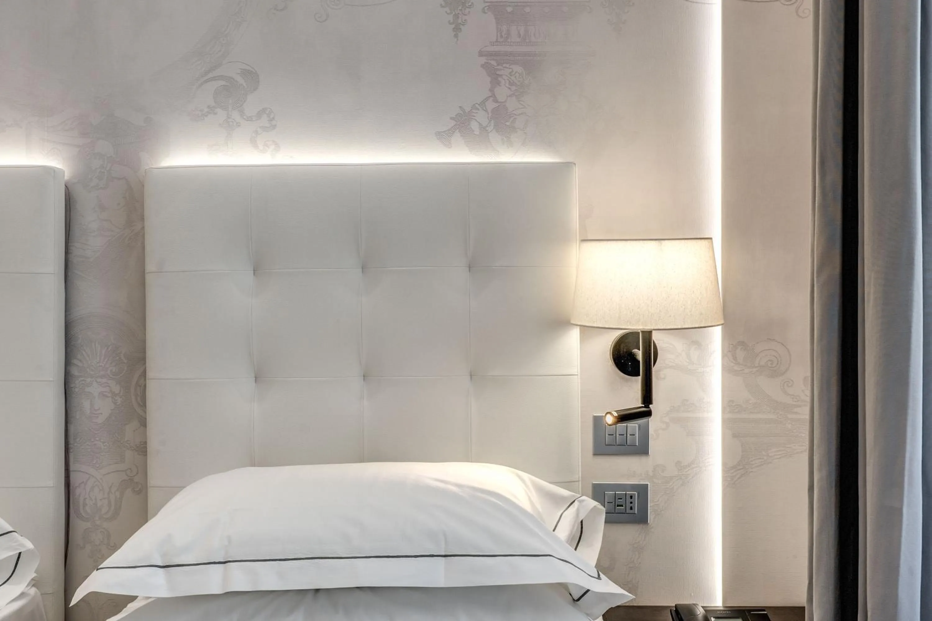 Bed in The Spotlight Boutique Hotel