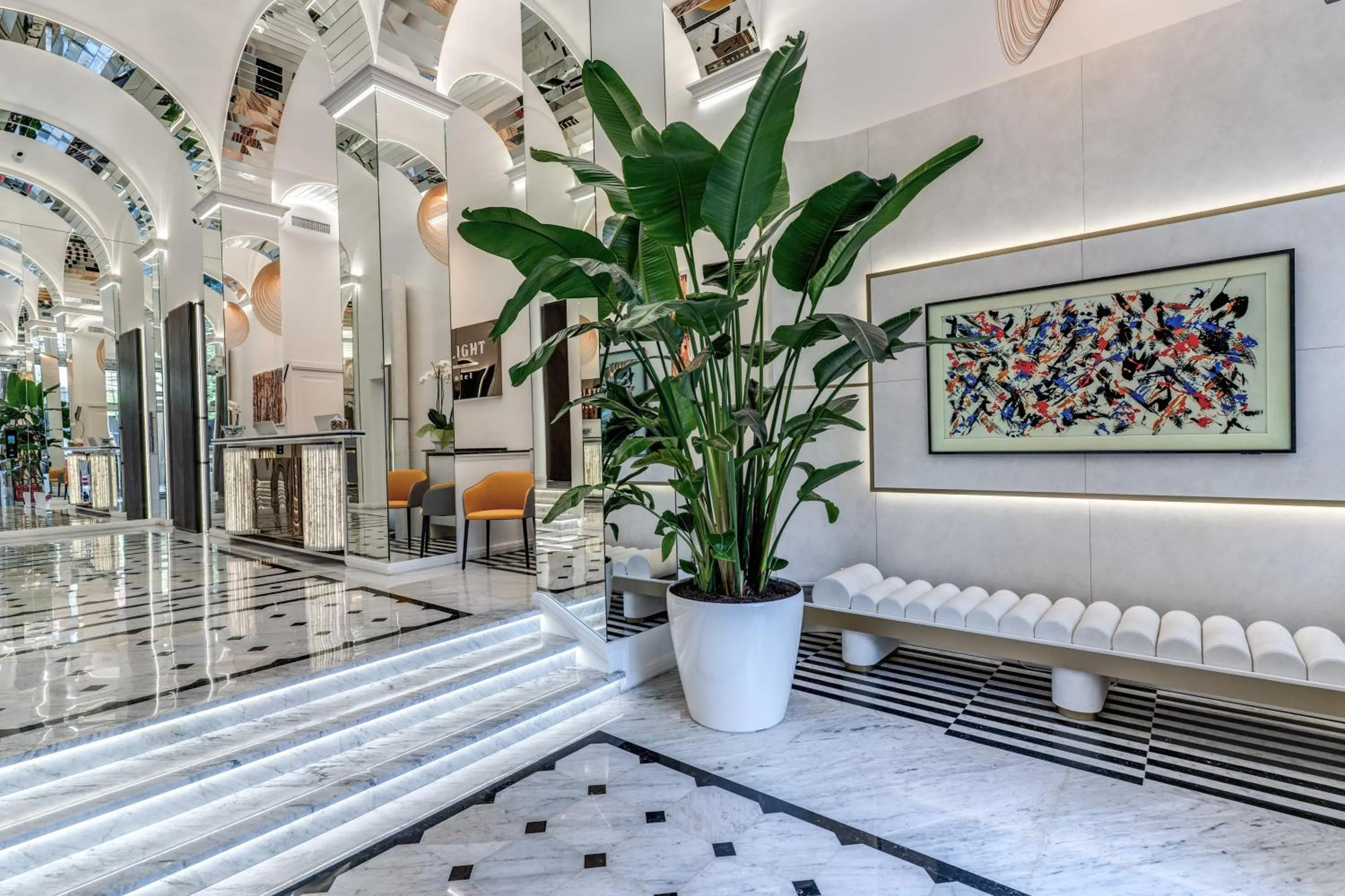 Lobby or reception in The Spotlight Boutique Hotel