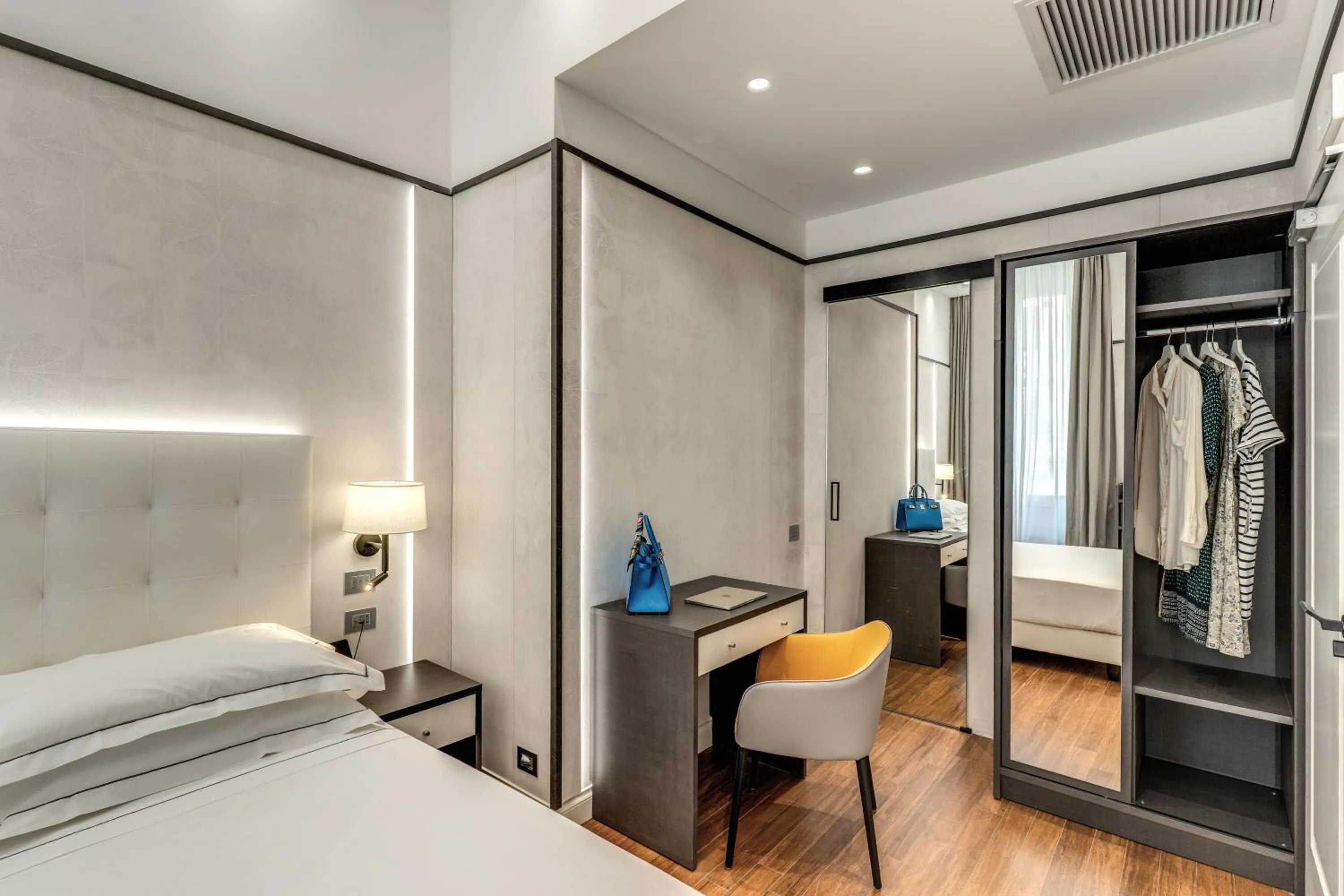 Bed in The Spotlight Boutique Hotel