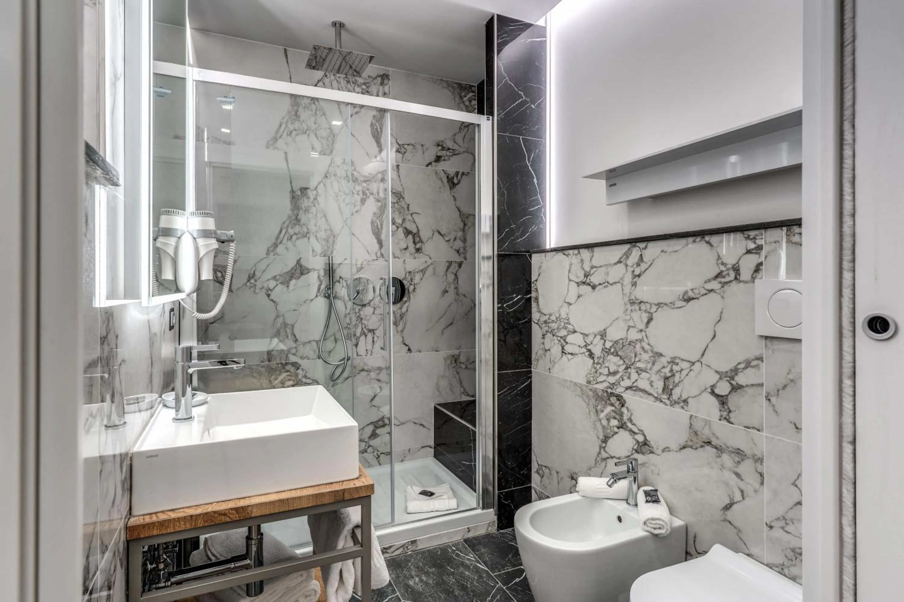 Shower in The Spotlight Boutique Hotel