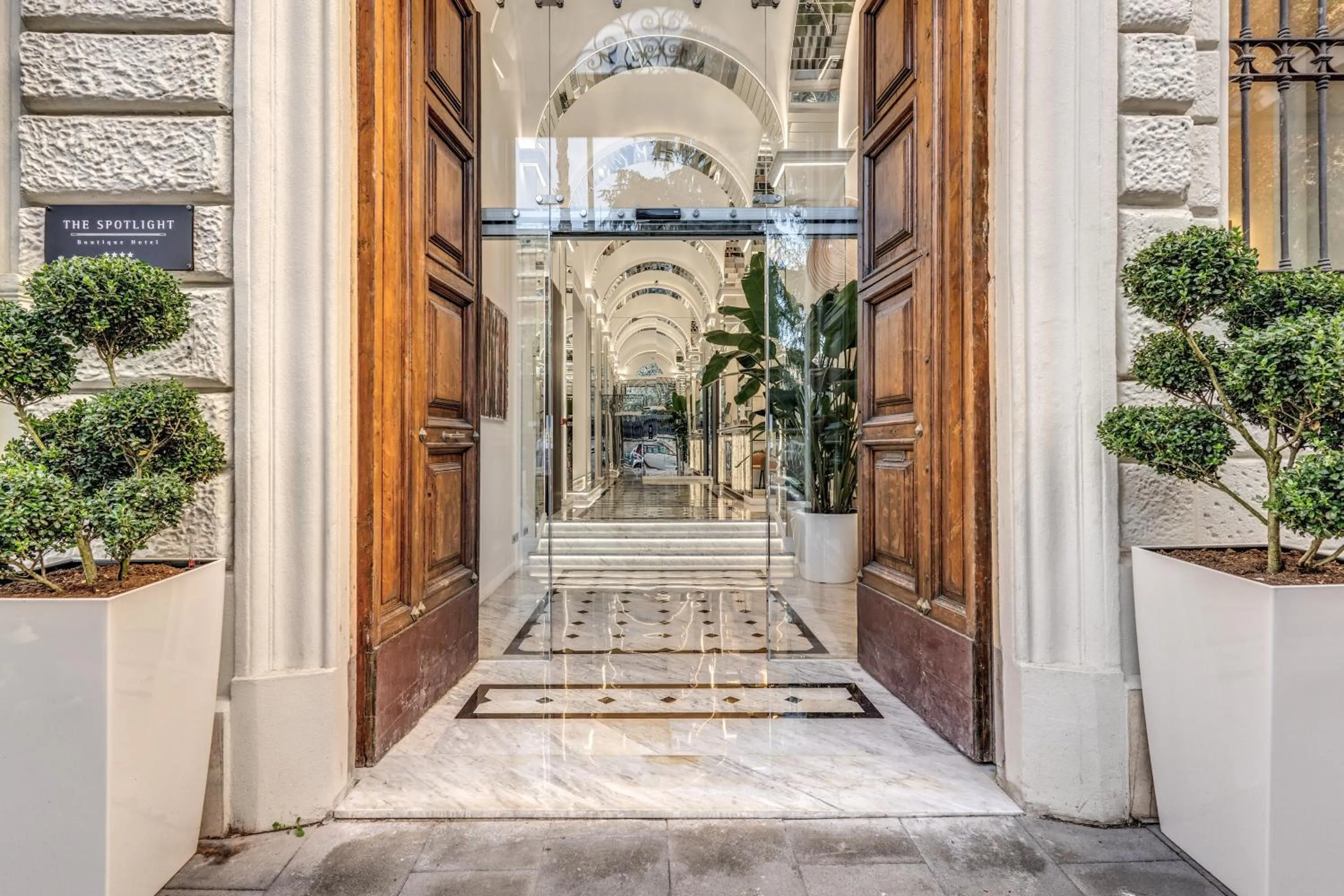 Facade/entrance in The Spotlight Boutique Hotel