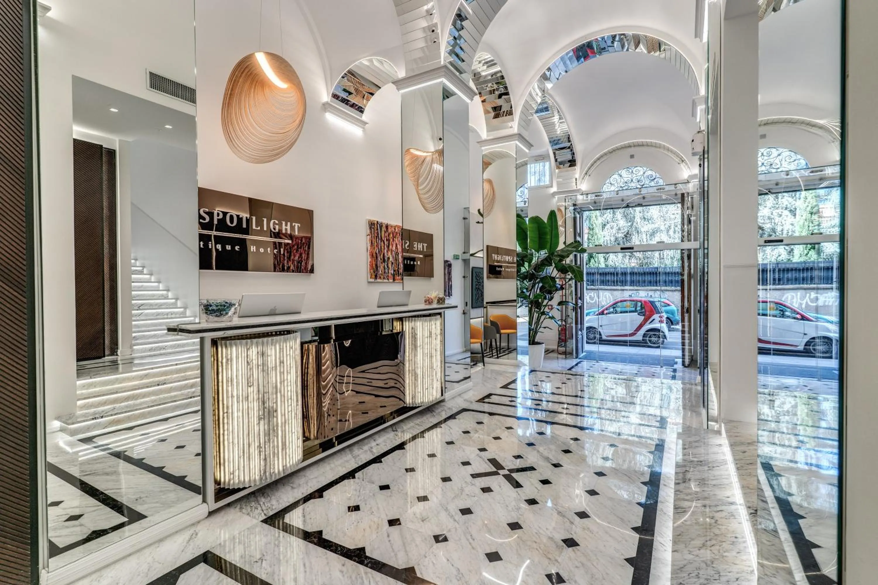 Lobby or reception in The Spotlight Boutique Hotel