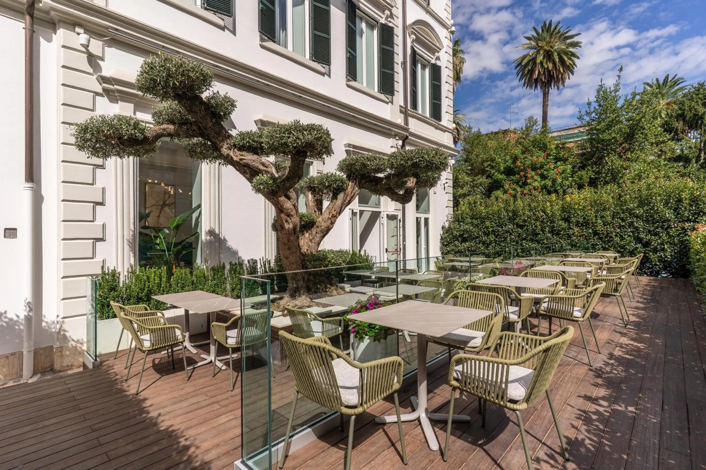Patio in The Spotlight Boutique Hotel