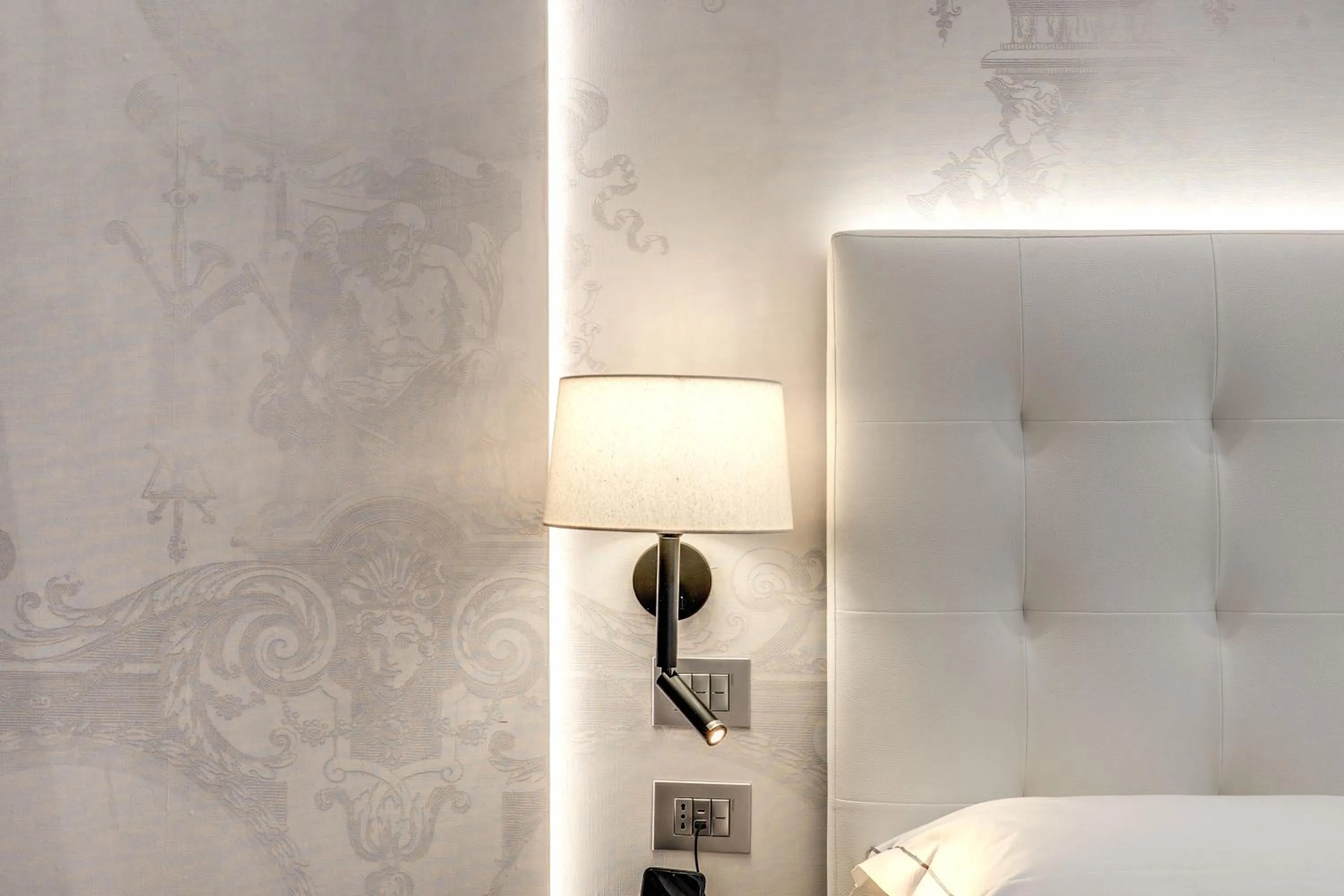 Bed in The Spotlight Boutique Hotel