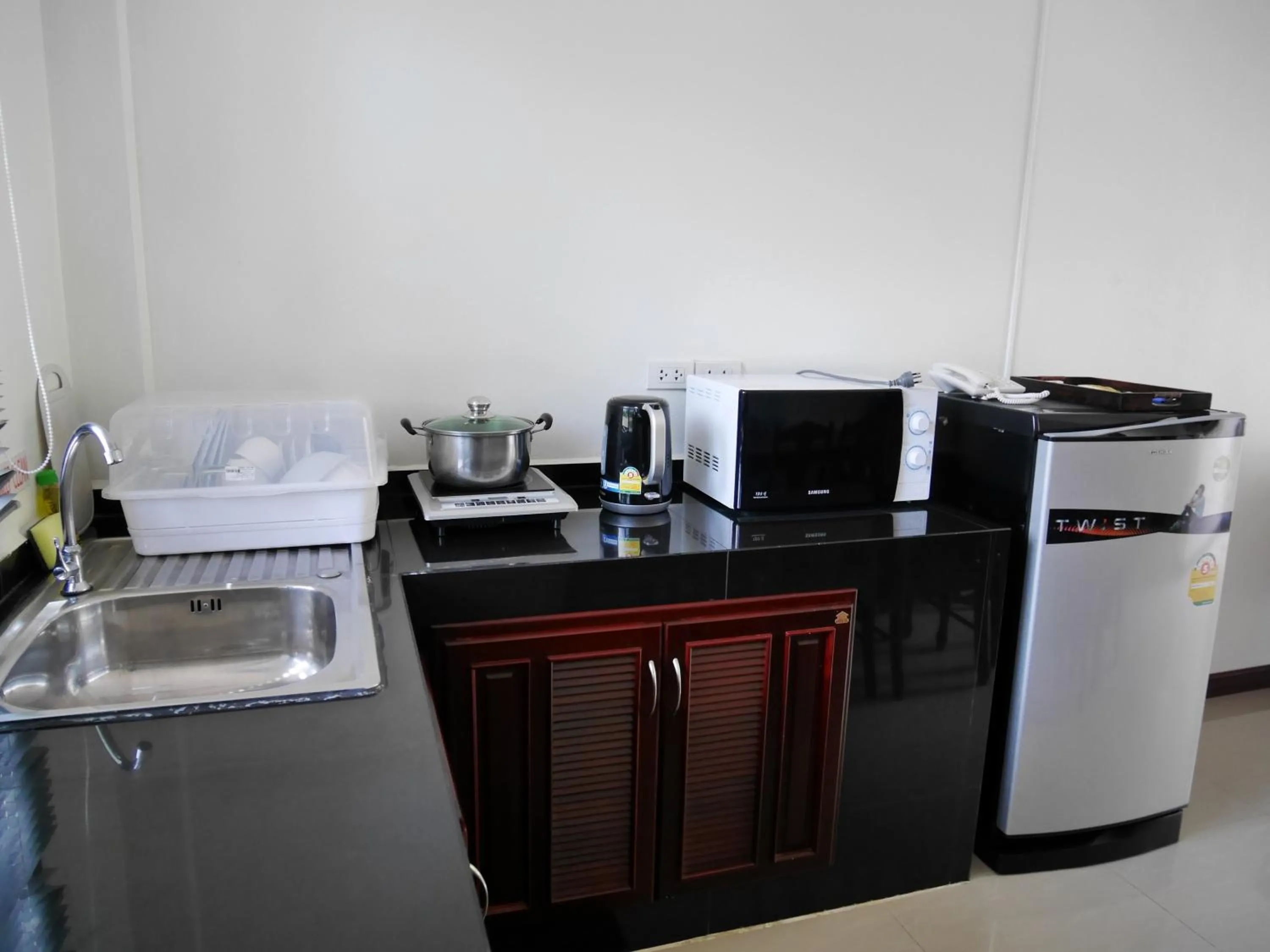 Kitchen or kitchenette in Aonang Oscar Pool Villas - Free Shuttle to Aonang Beach -shared pool - private pool