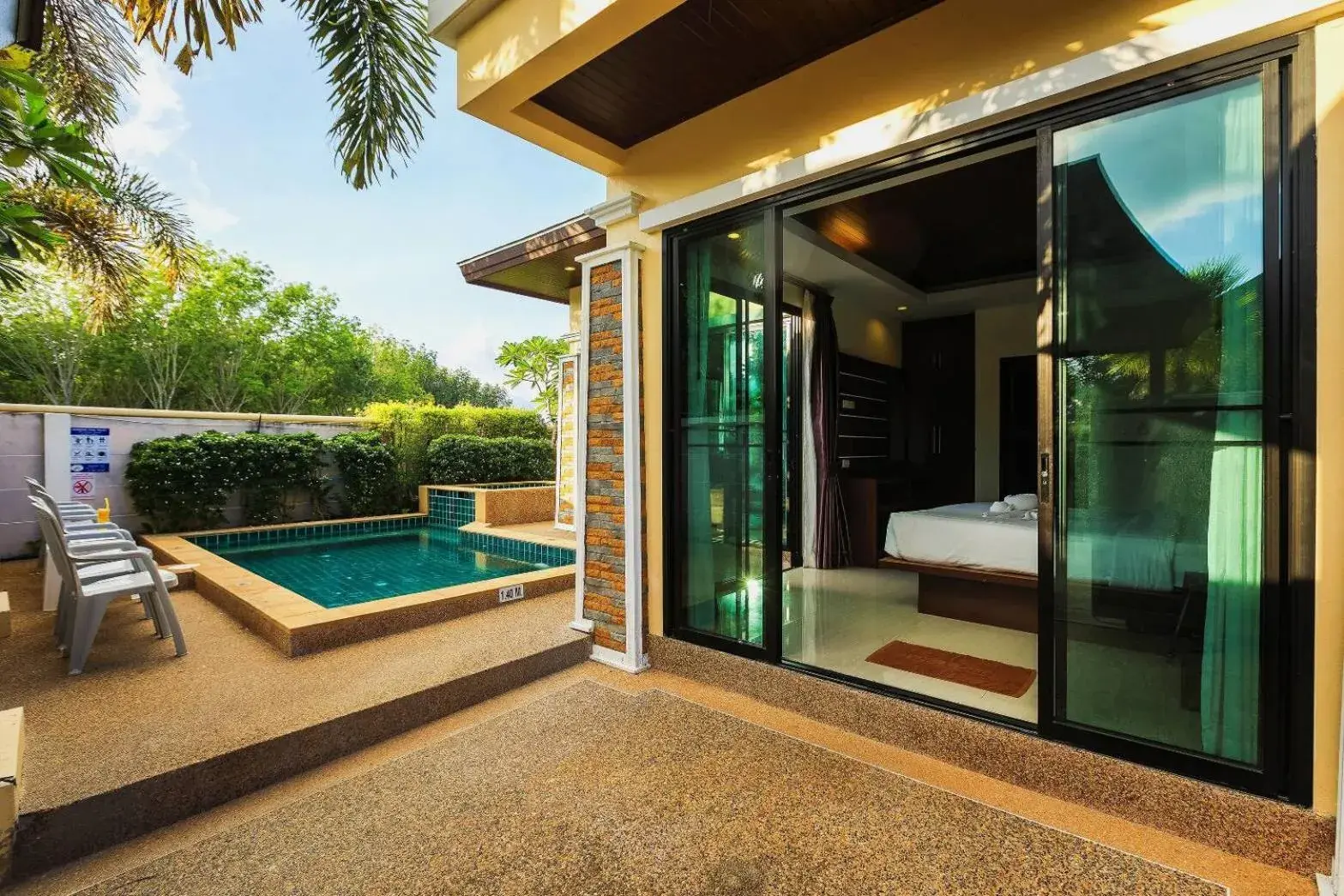 Facade/entrance in Aonang Oscar Pool Villas - Free Shuttle to Aonang Beach -shared pool - private pool Facade/entrance in Aonang Oscar Pool Villas - Free Shuttle to Aonang Beach -shared pool - private pool