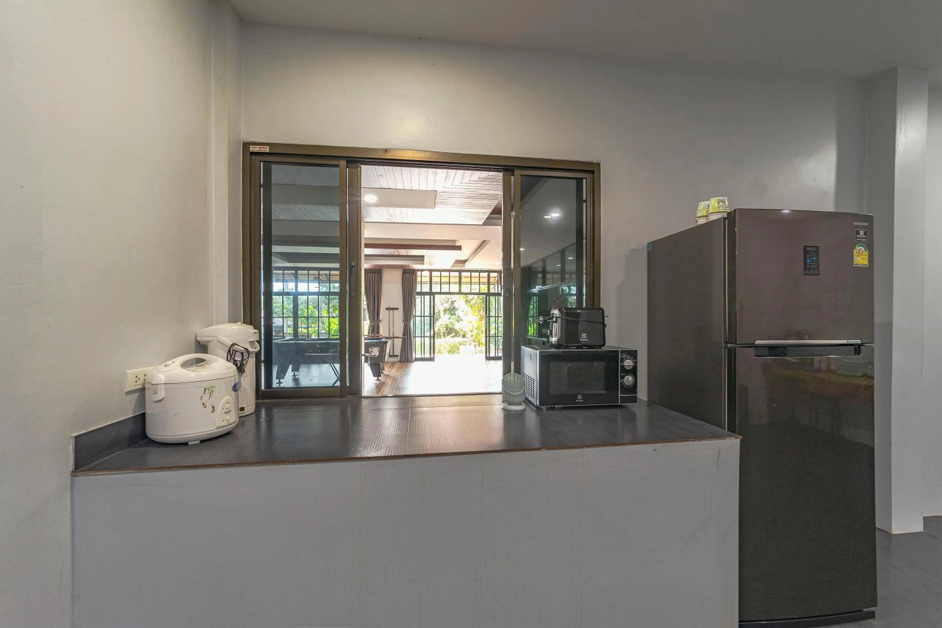 Kitchen or kitchenette in Aonang Oscar Pool Villas - Free Shuttle to Aonang Beach -shared pool - private pool