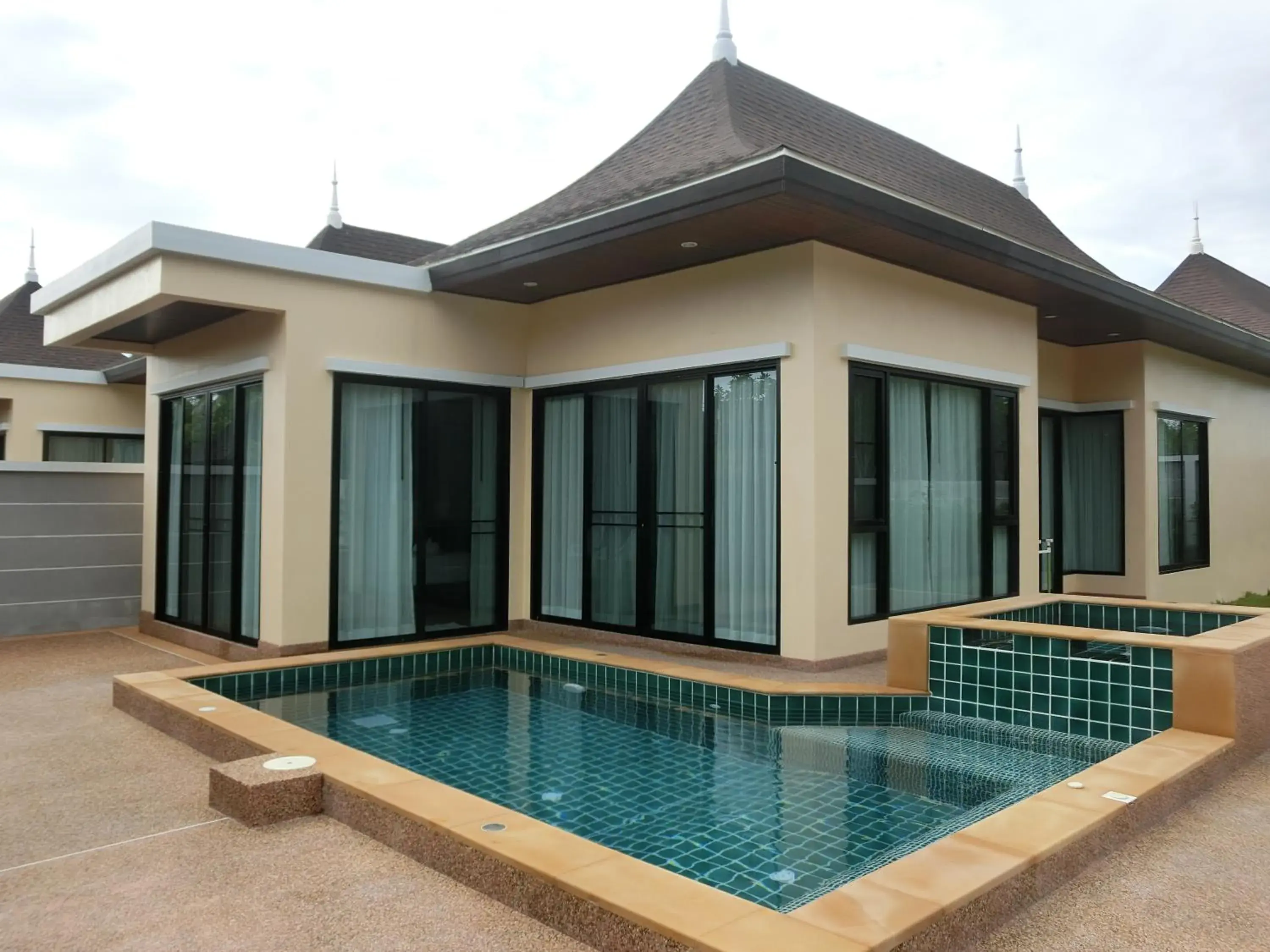 Pool view in Aonang Oscar Pool Villas - Free Shuttle to Aonang Beach -shared pool - private pool Pool view in Aonang Oscar Pool Villas - Free Shuttle to Aonang Beach -shared pool - private pool