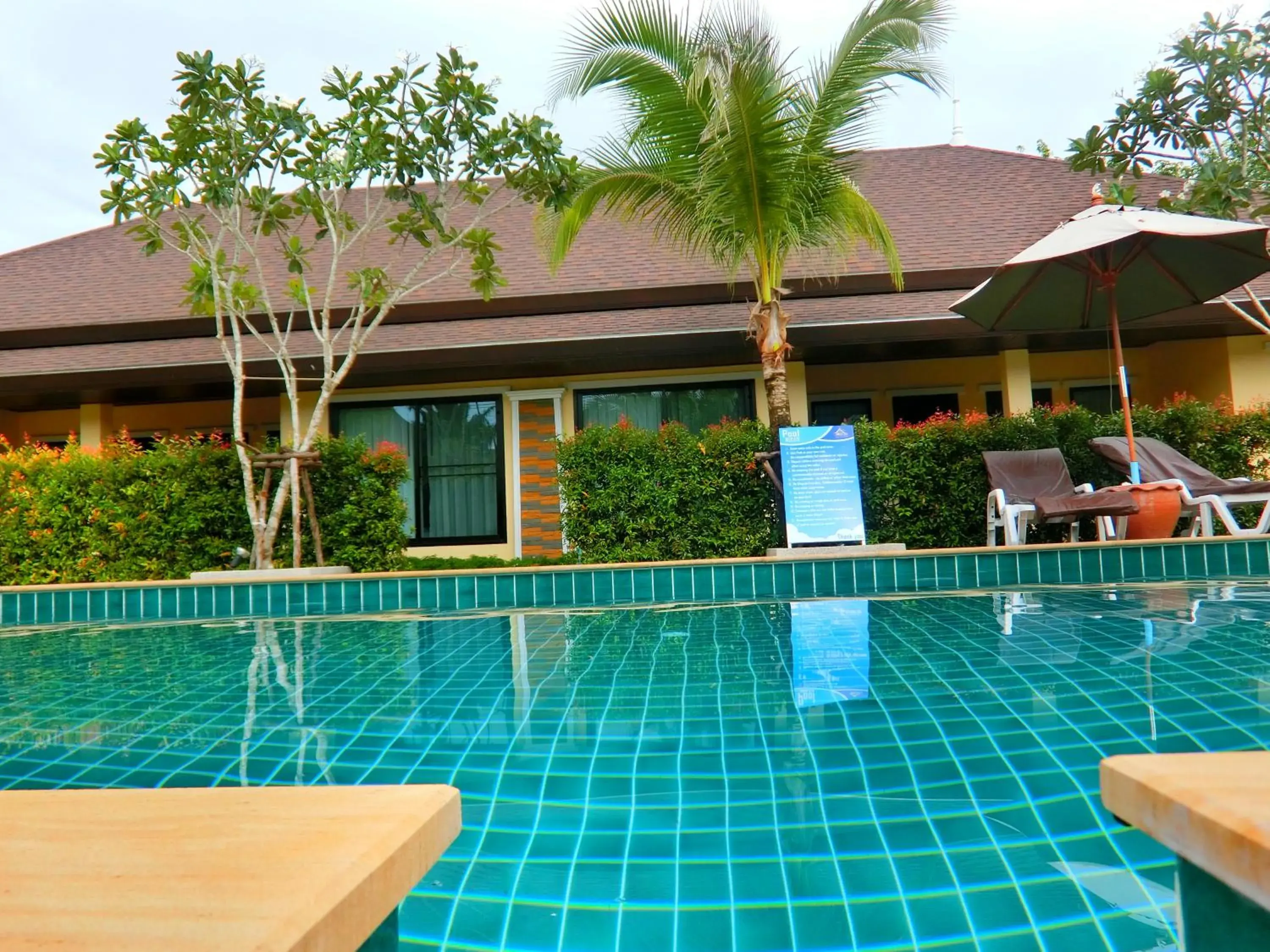 Pool view in Aonang Oscar Pool Villas - Free Shuttle to Aonang Beach -shared pool - private pool Pool view in Aonang Oscar Pool Villas - Free Shuttle to Aonang Beach -shared pool - private pool