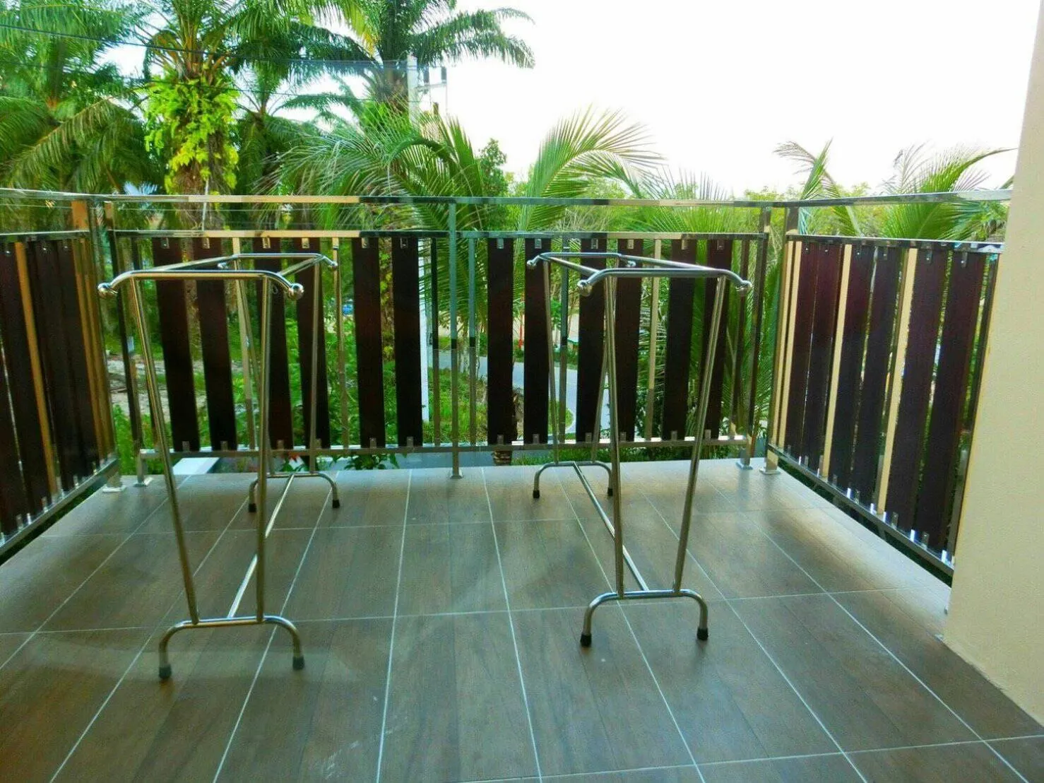 Balcony/Terrace in Aonang Oscar Pool Villas - Free Shuttle to Aonang Beach -shared pool - private pool