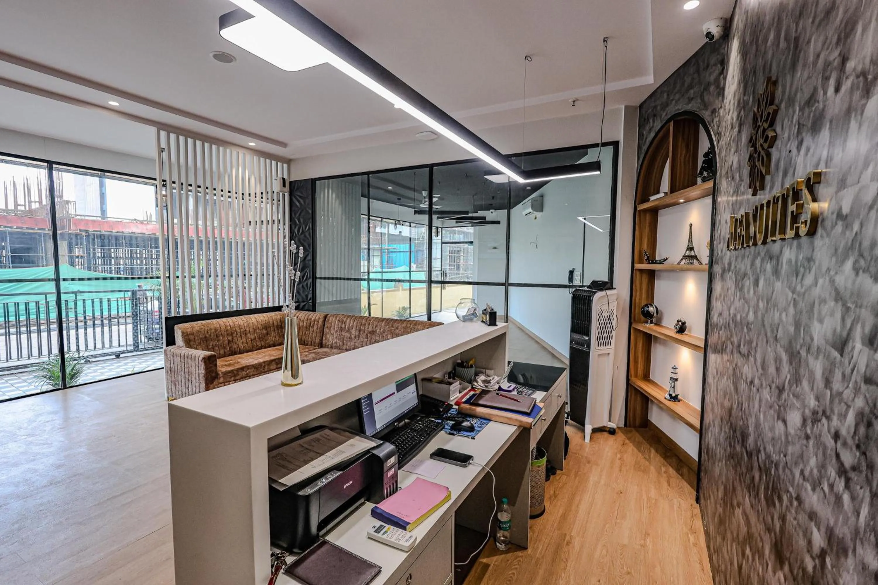 Lobby or reception in Hotel Alfa Suites