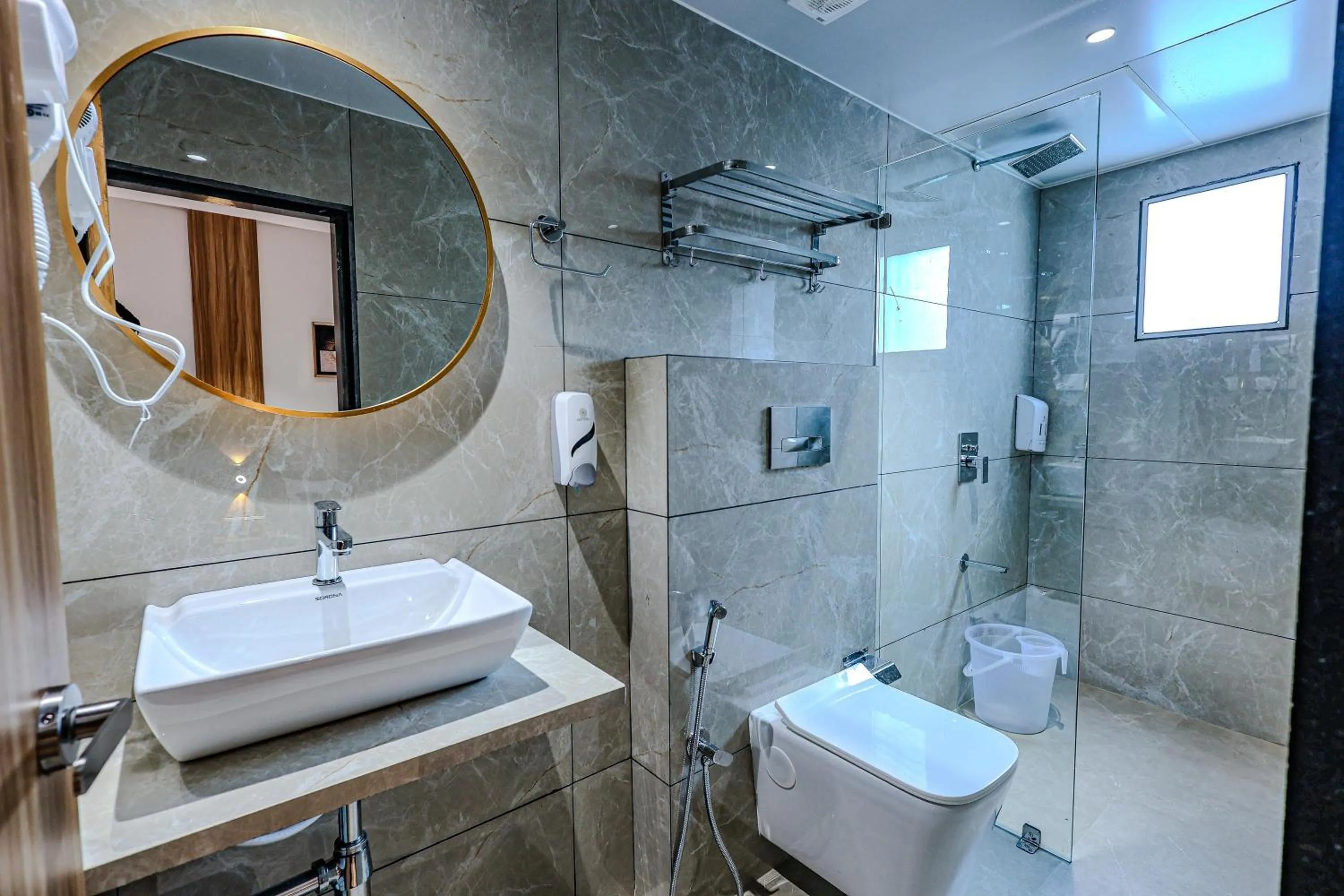 Bathroom in Hotel Alfa Suites