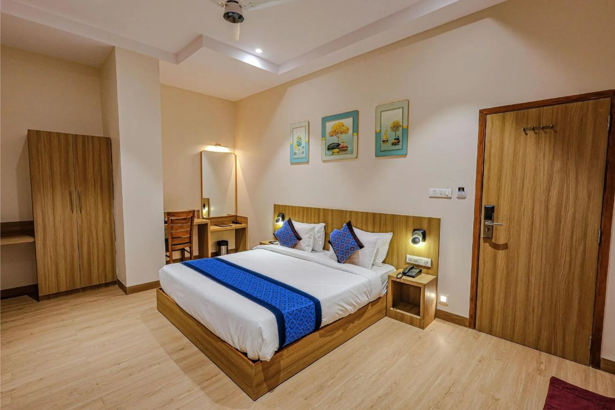 Bed in Hotel Alfa Suites