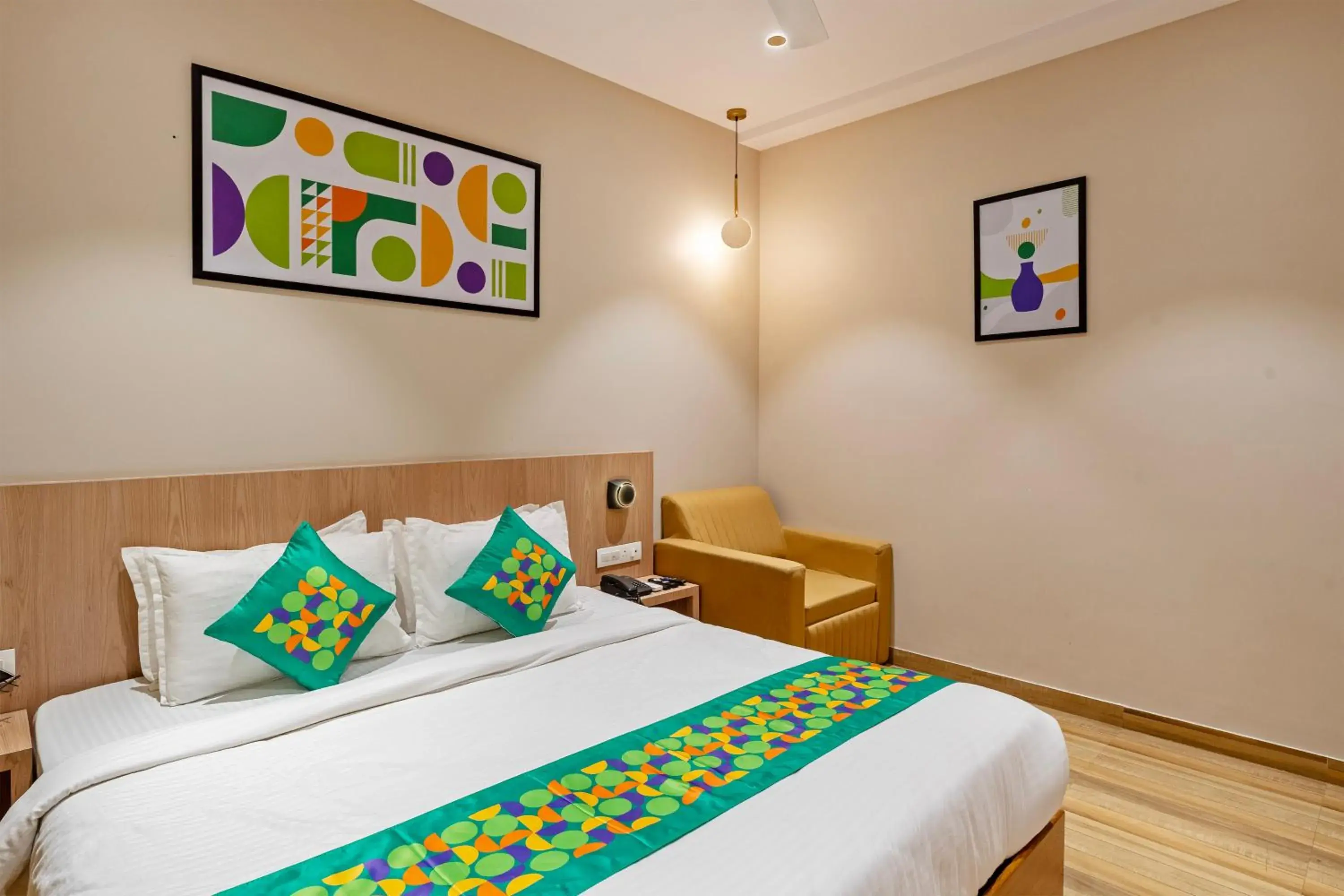 Bedroom, Bed in Treebo Alfa Suites Bedroom, Bed in Treebo Alfa Suites