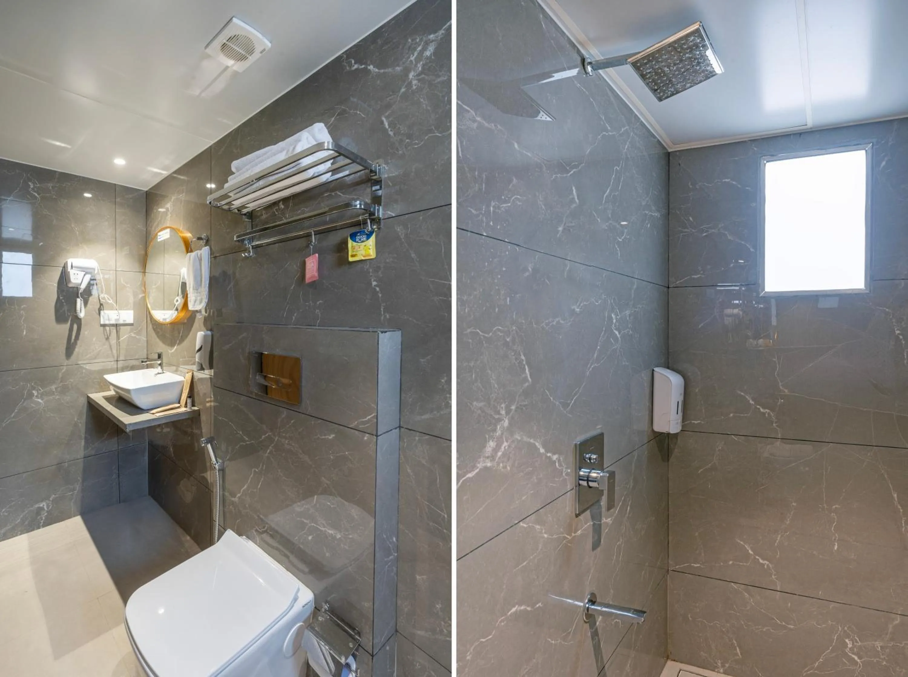 Bathroom in Treebo Alfa Suites