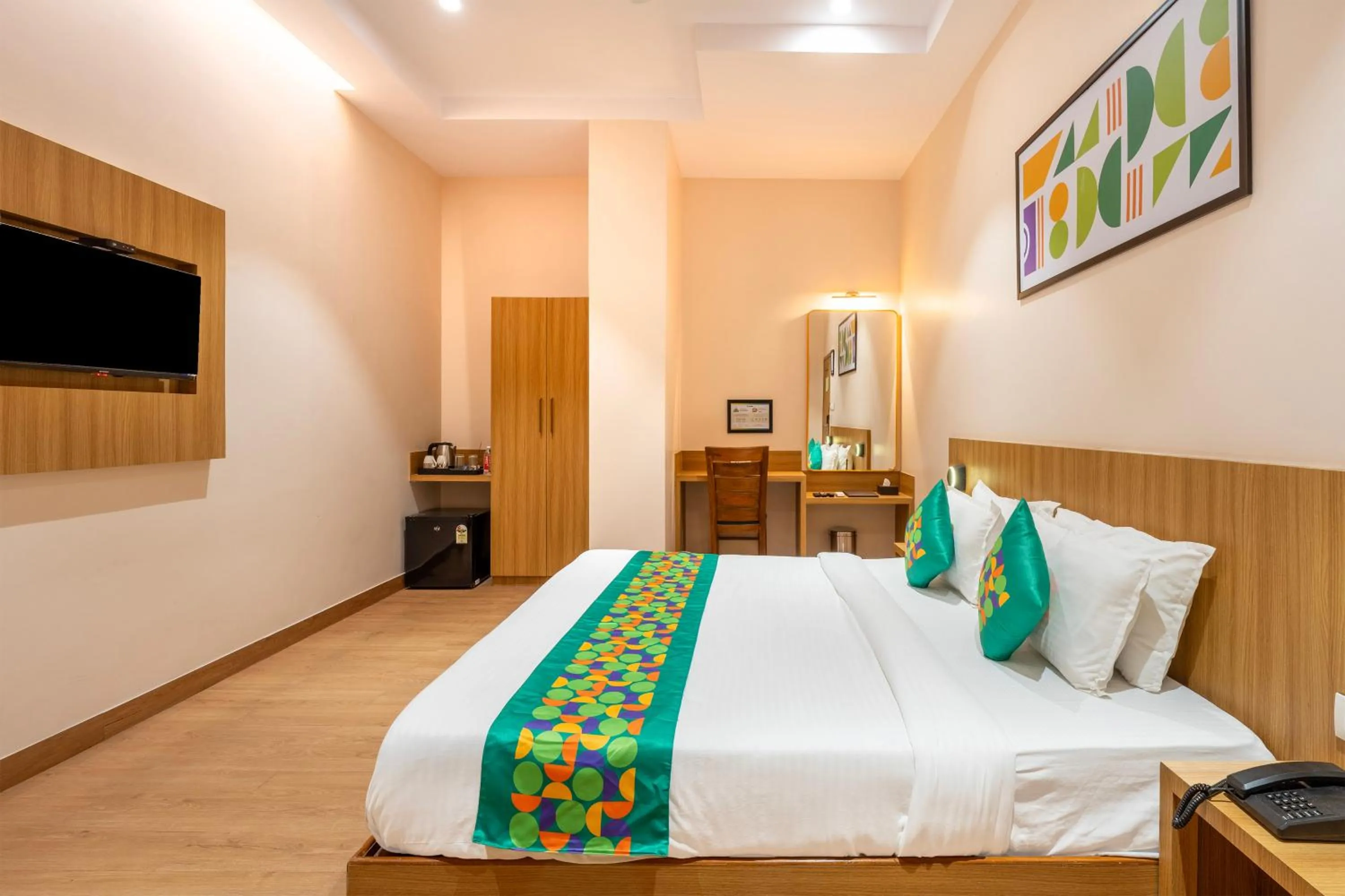 Bedroom, Bed in Treebo Alfa Suites