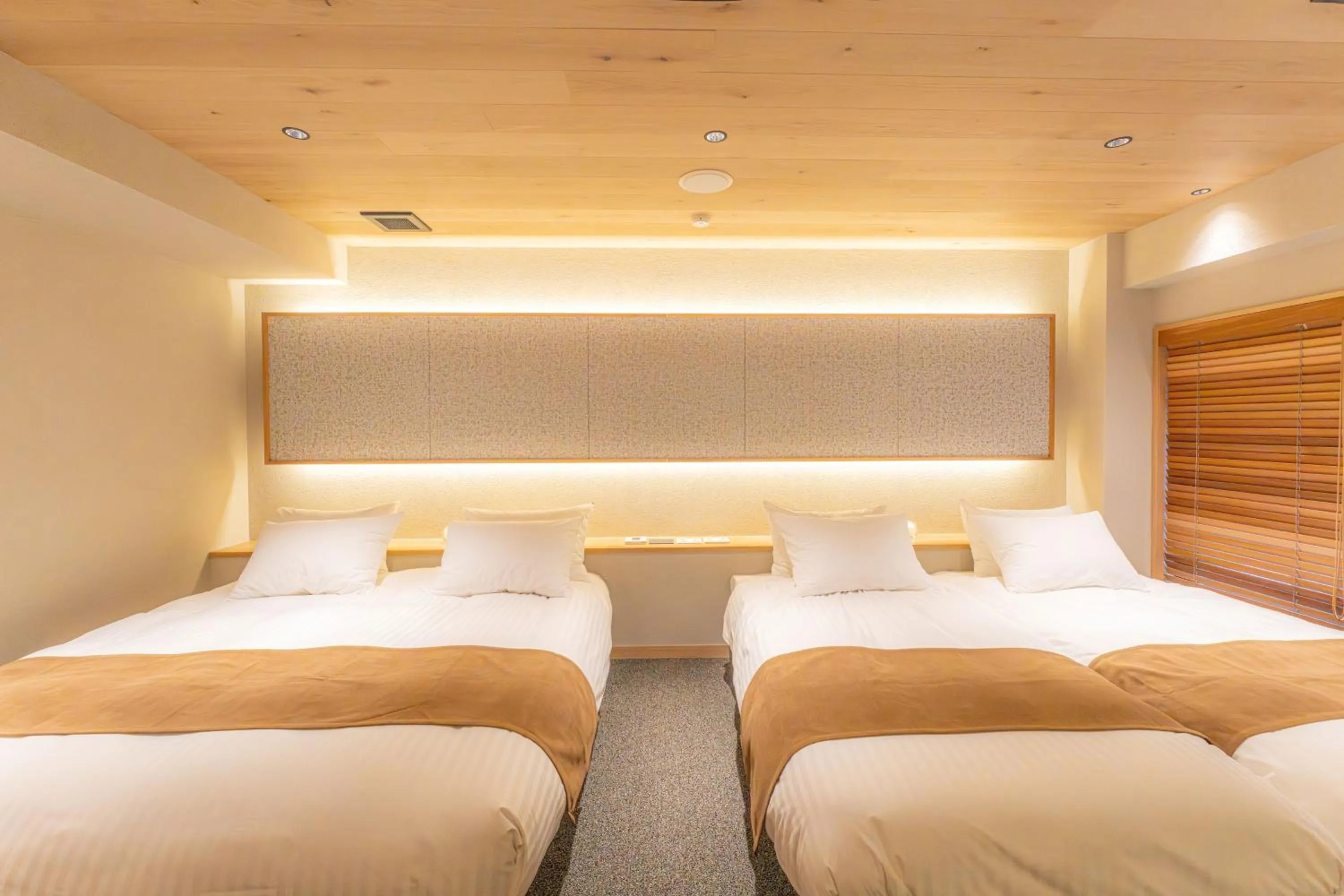 Bed in Yoshiike Ryokan