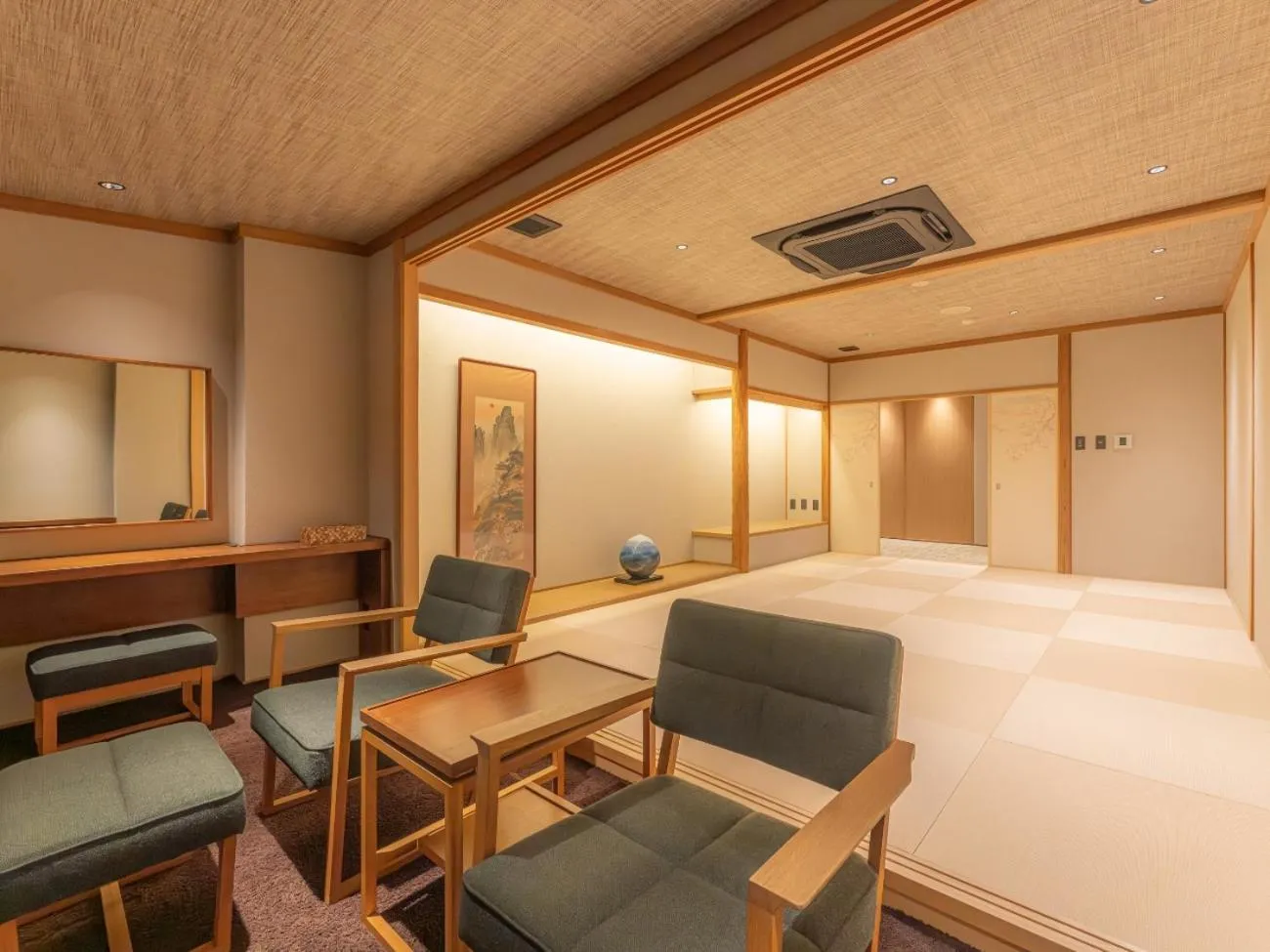 Bed in Yoshiike Ryokan