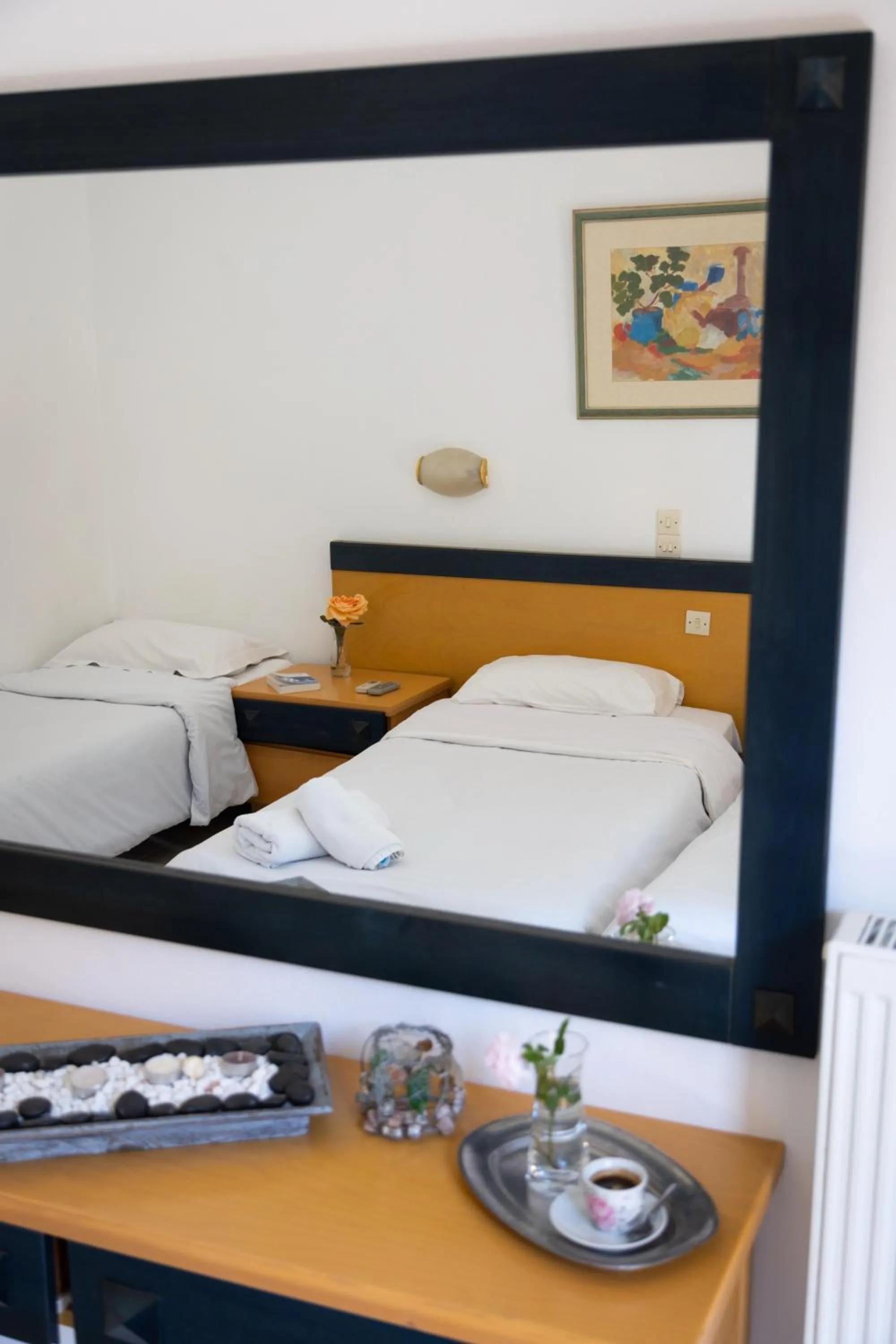 Bed in Wilde Rose Hotel