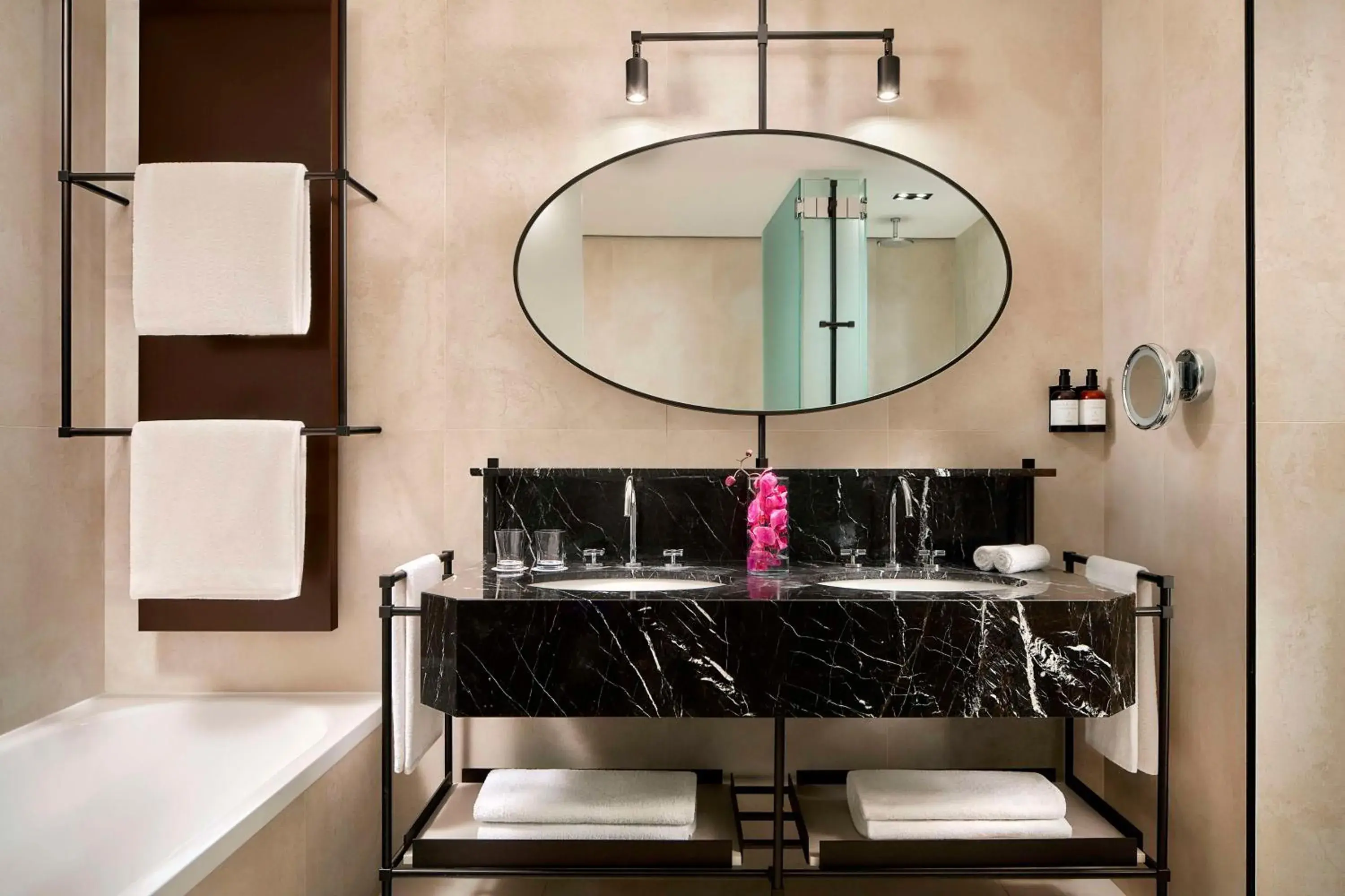 Bathroom in Tivoli Portopiccolo Sistiana Wellness Resort & Spa Bathroom in Tivoli Portopiccolo Sistiana Wellness Resort & Spa